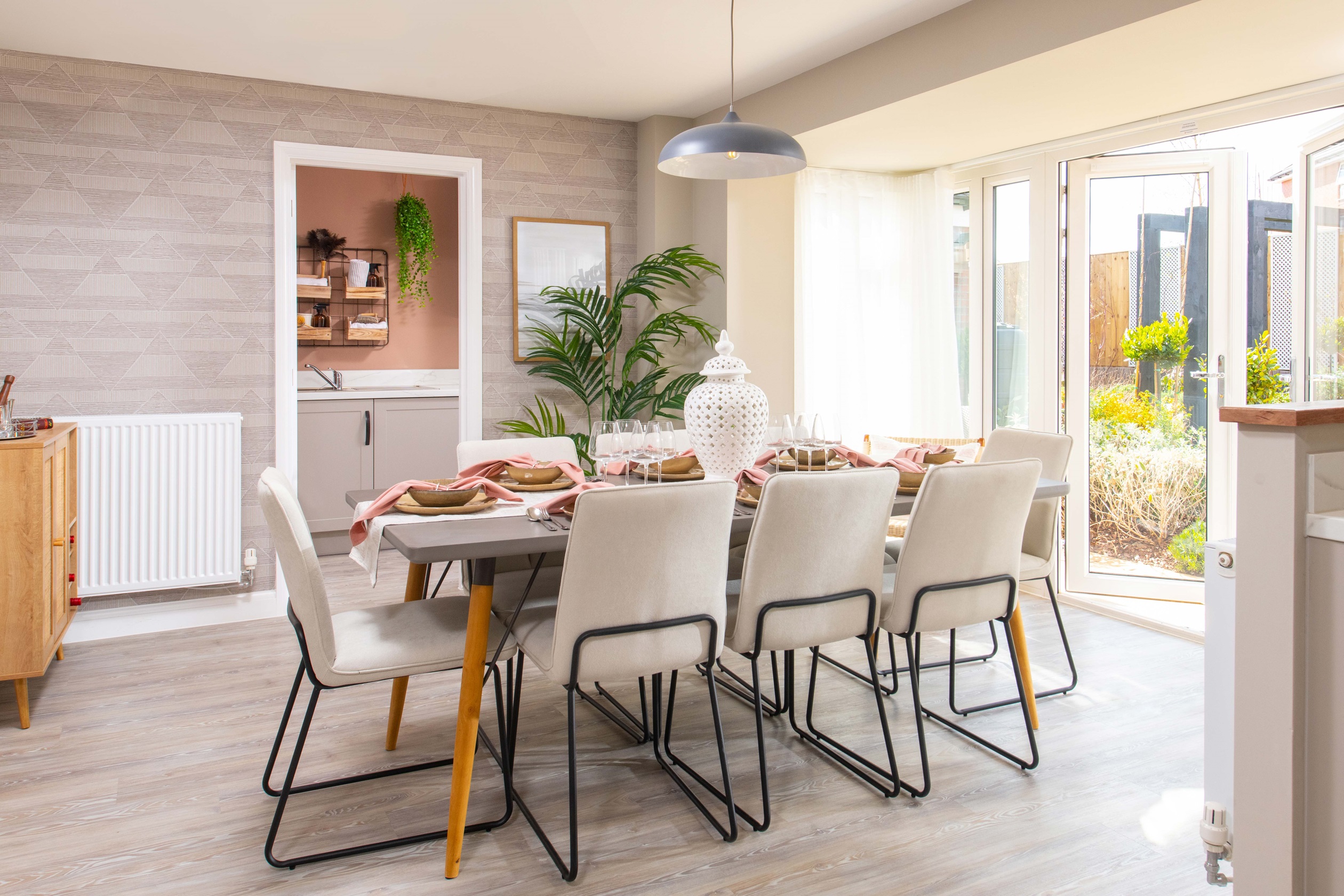 open-plan family kitchen-diner