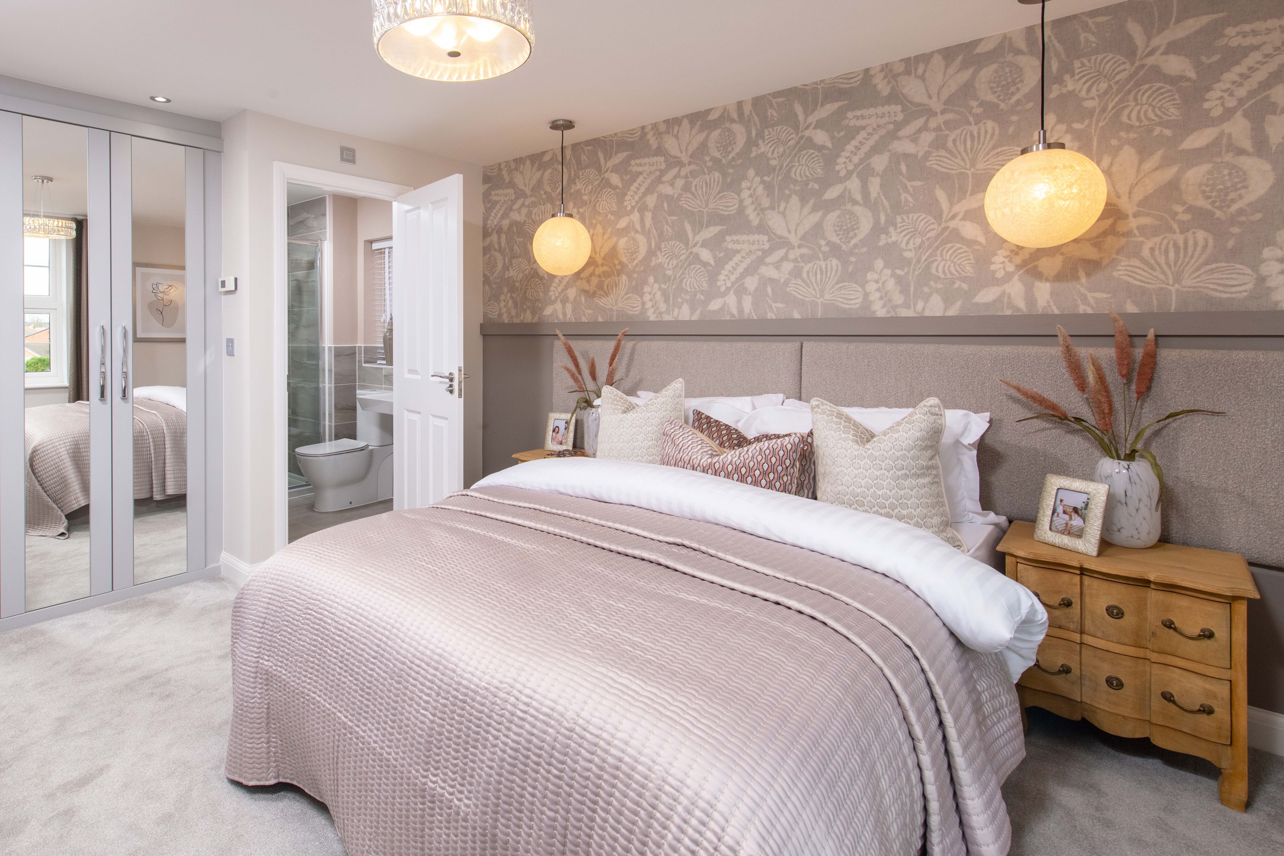 Main bedroom in a detached family home