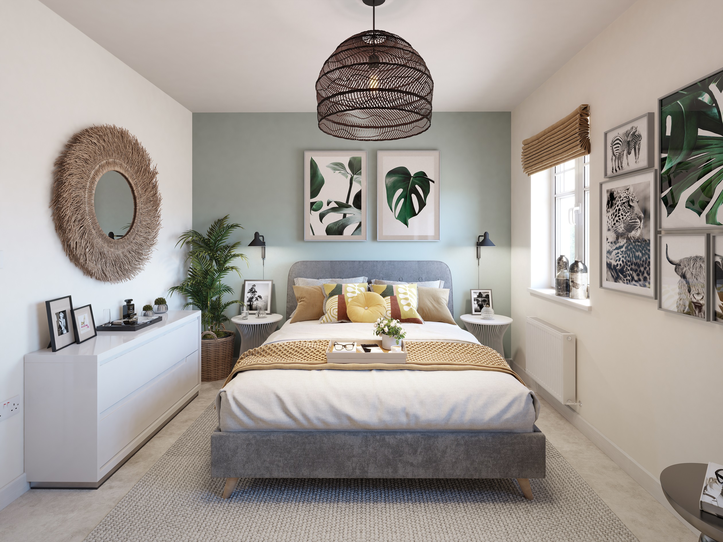 David Wilson Homes Cannington Bedroom