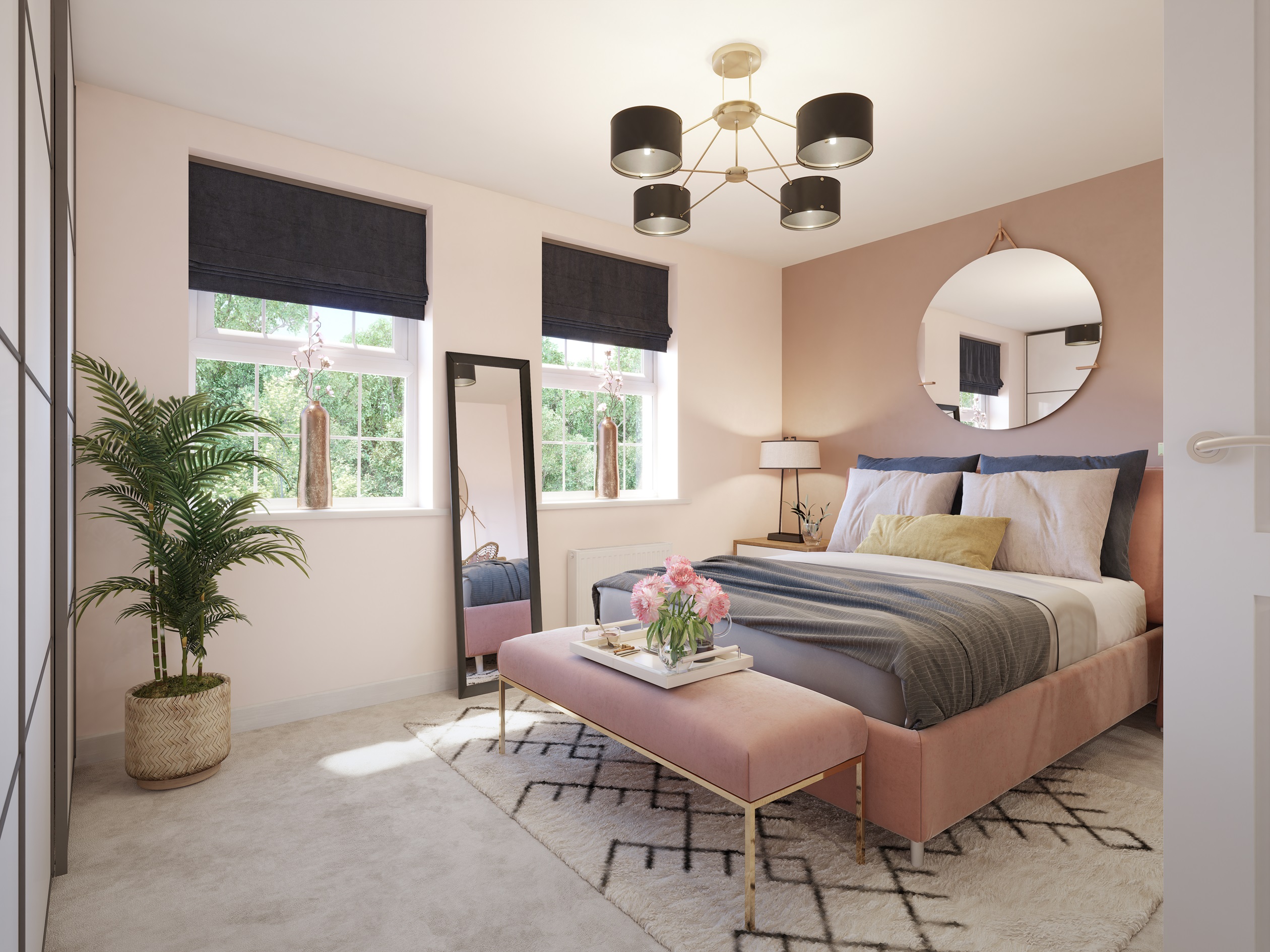 David Wilson Homes Cannington Bedroom 