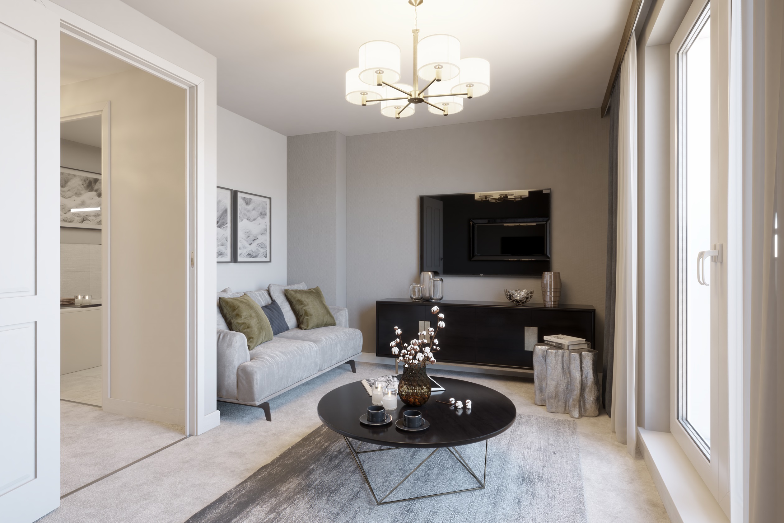 David Wilson Homes Cannington Upstairs Lounge