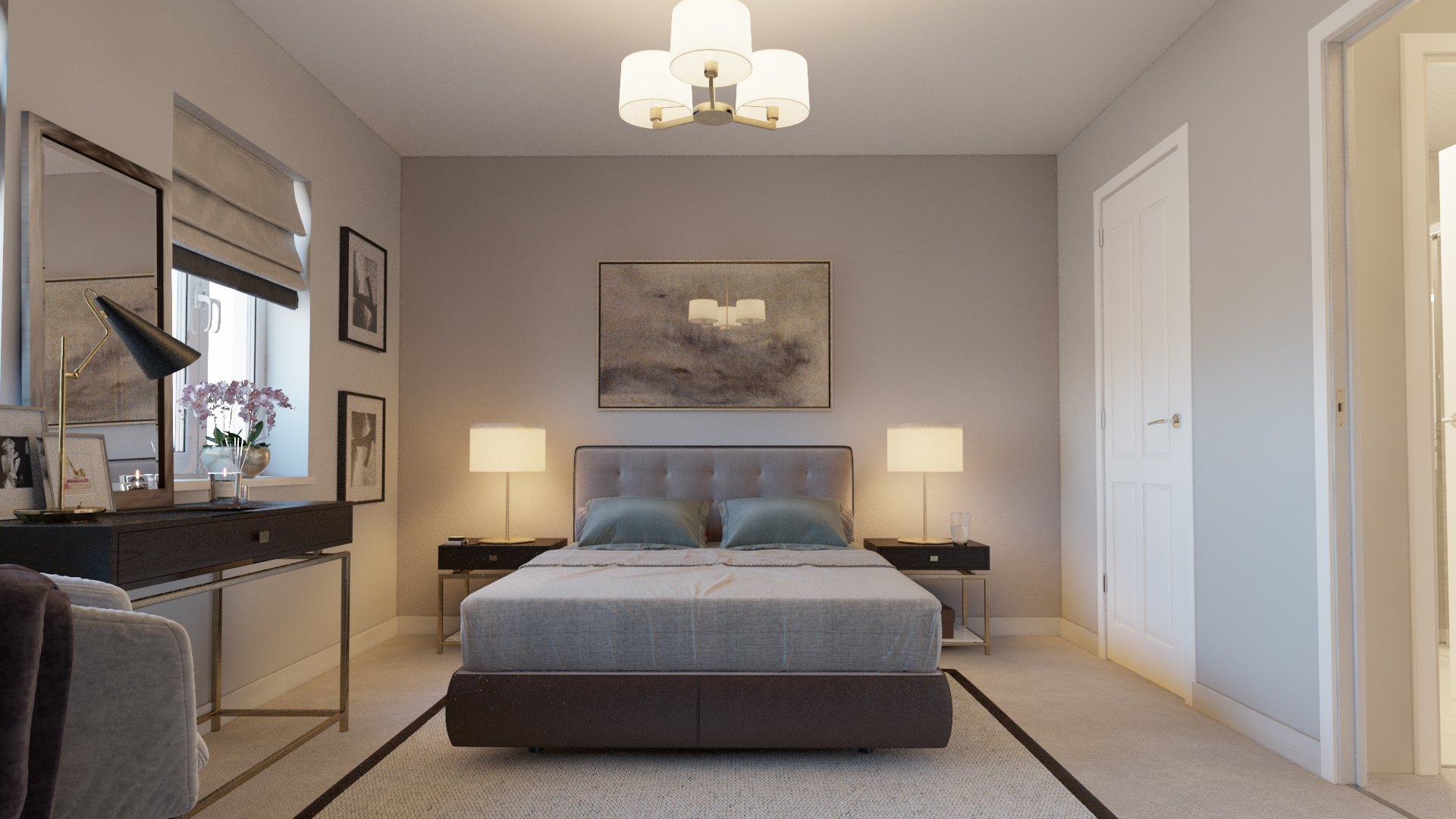 David Wilson Homes Cannington Main Bedroom