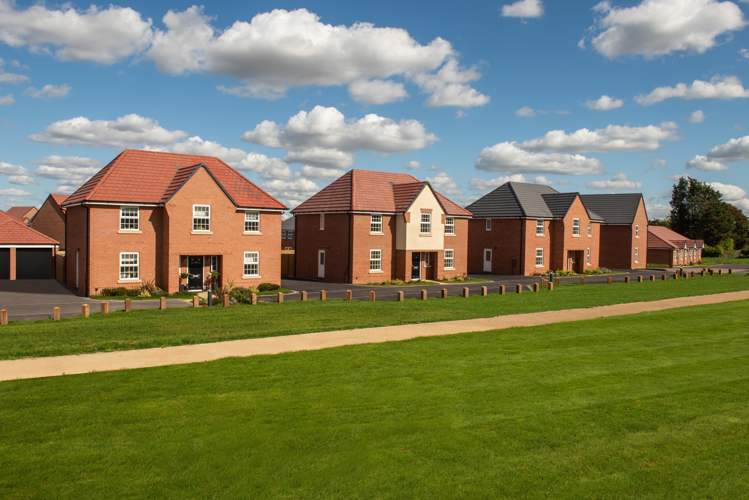 External view of detached homes