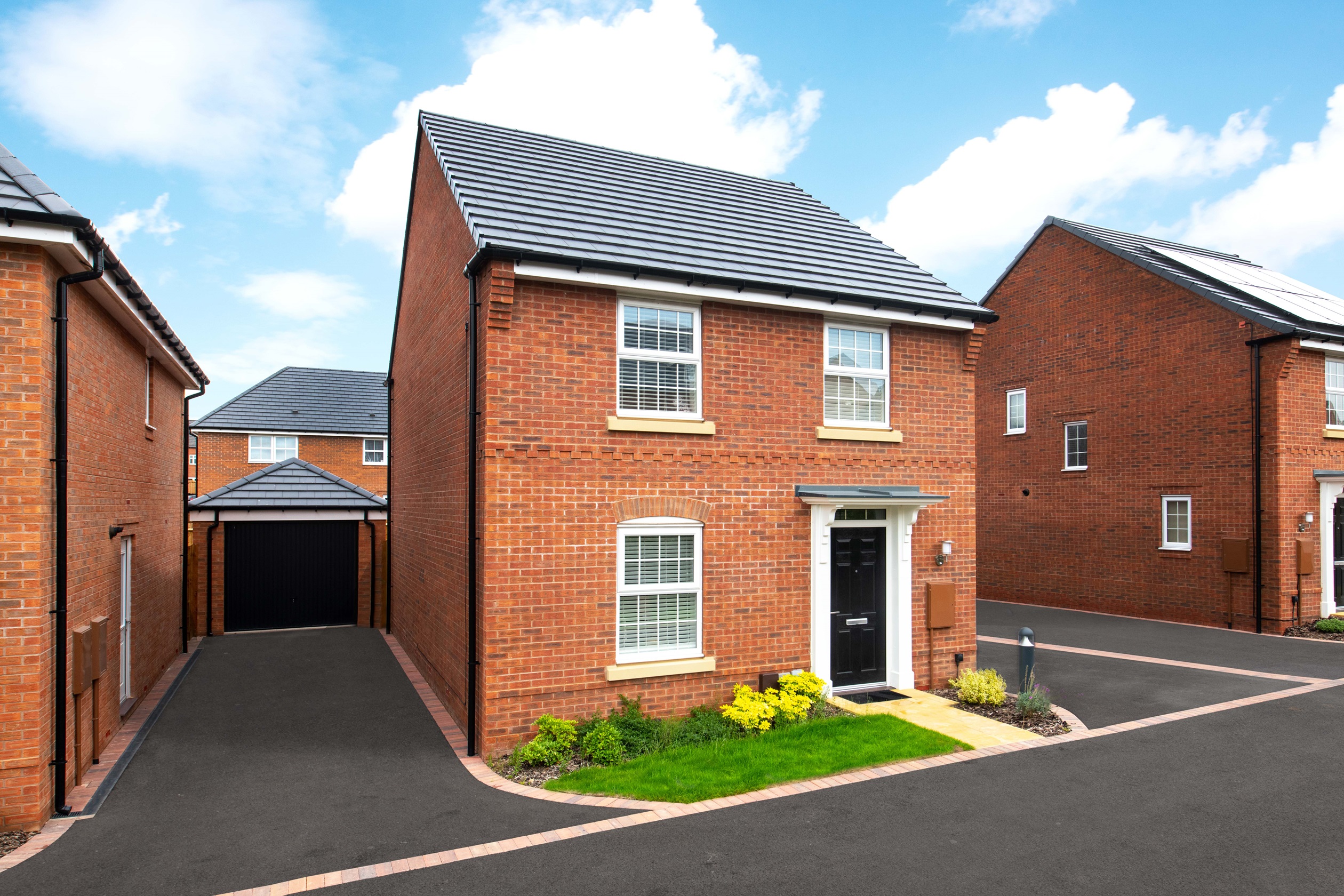 External view of the four bedroom Ingleby