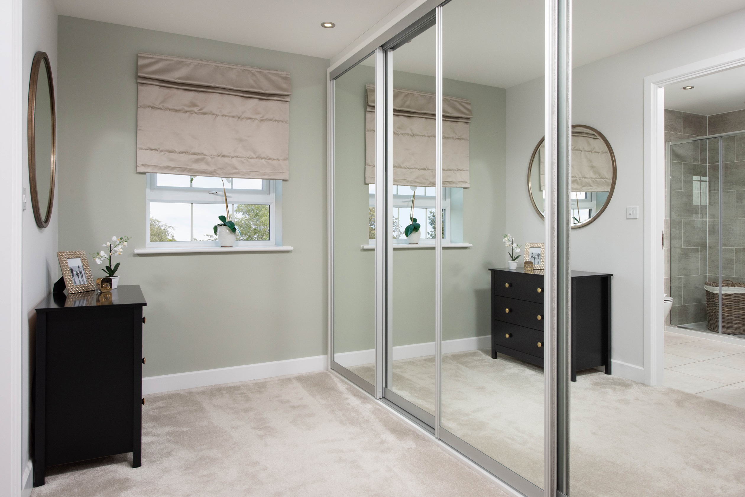 View of the dressing area in the Lichfield 5 bedroom home
