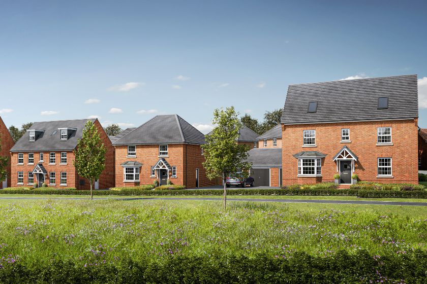 DWH EM Wigston Meadows South Emerson, Buckingham, Kirkdale, Moretona CGI