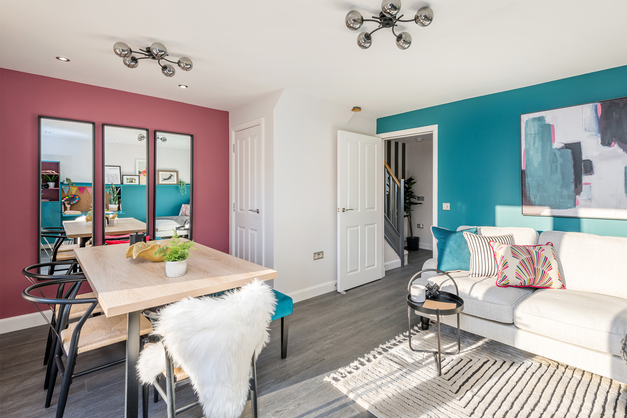 Lounge in Ashworth show home