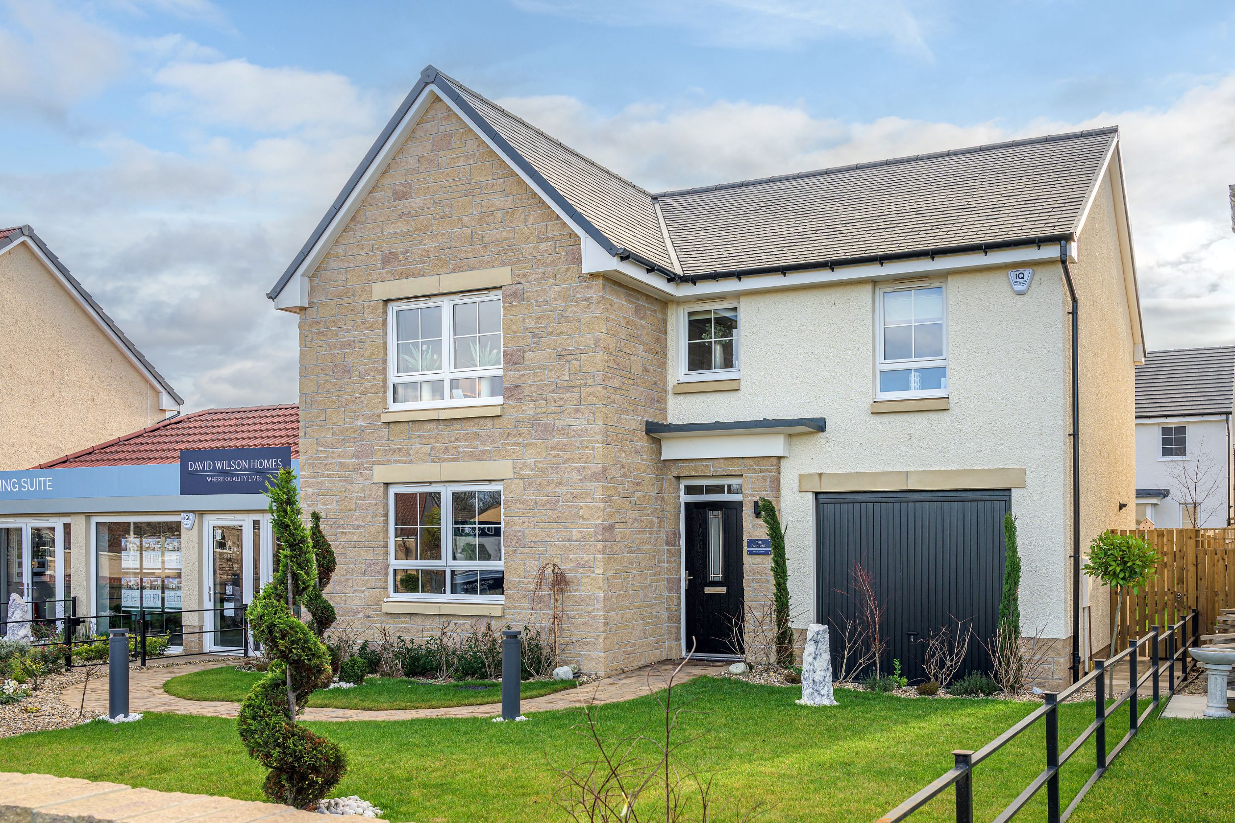 External view of Falkland Show Home in St Andrews