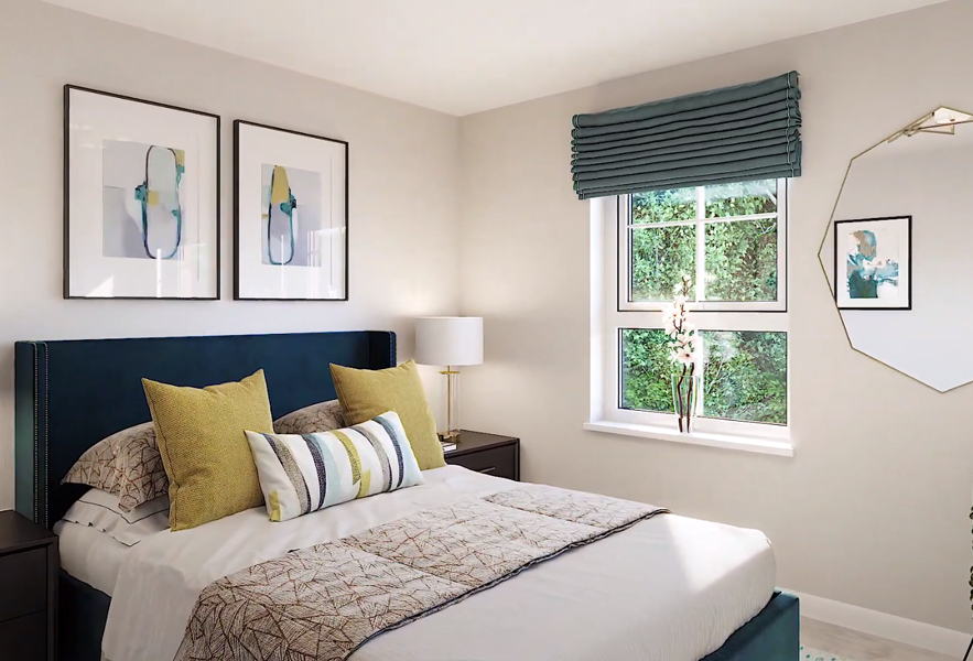 Hume 3 bedroom home, main bedroom