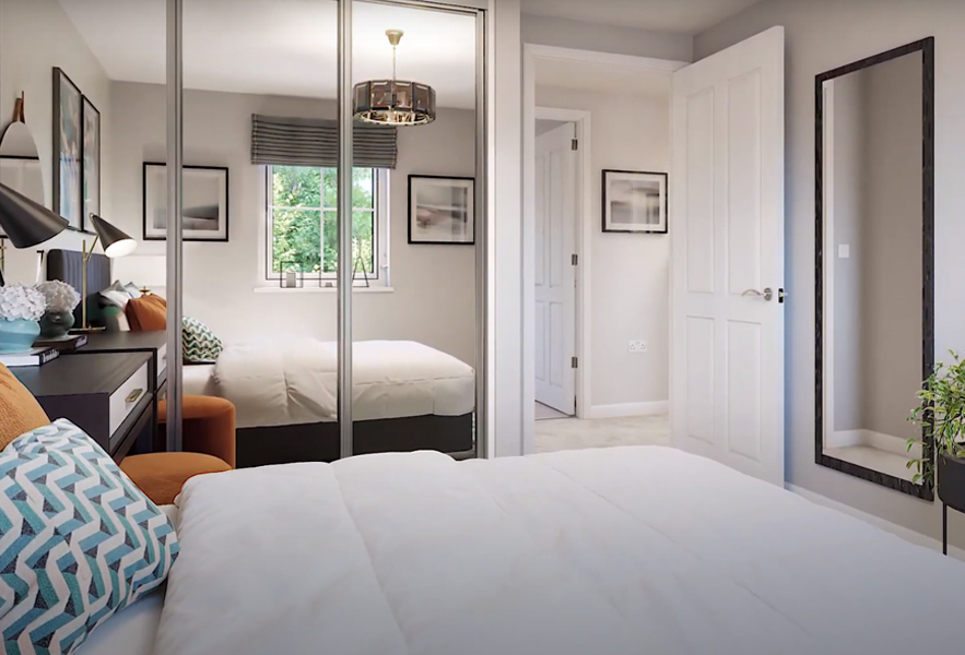 Hume 3 bedroom home, bedroom 2