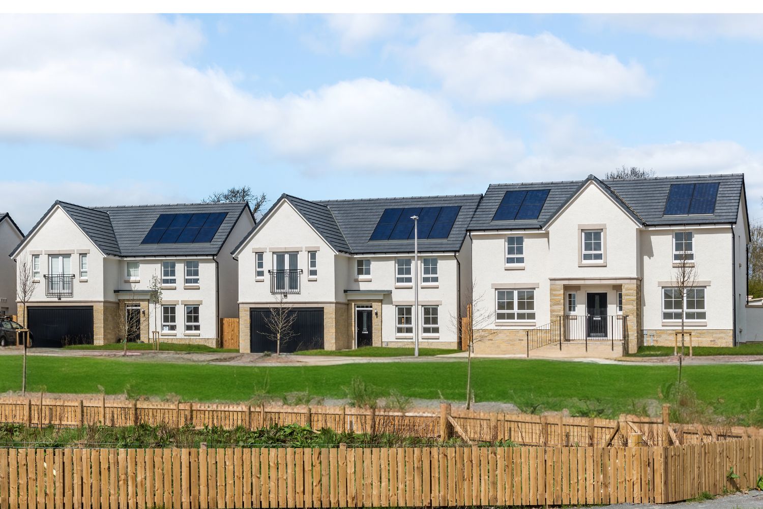 View of 4 bedroom detached homes