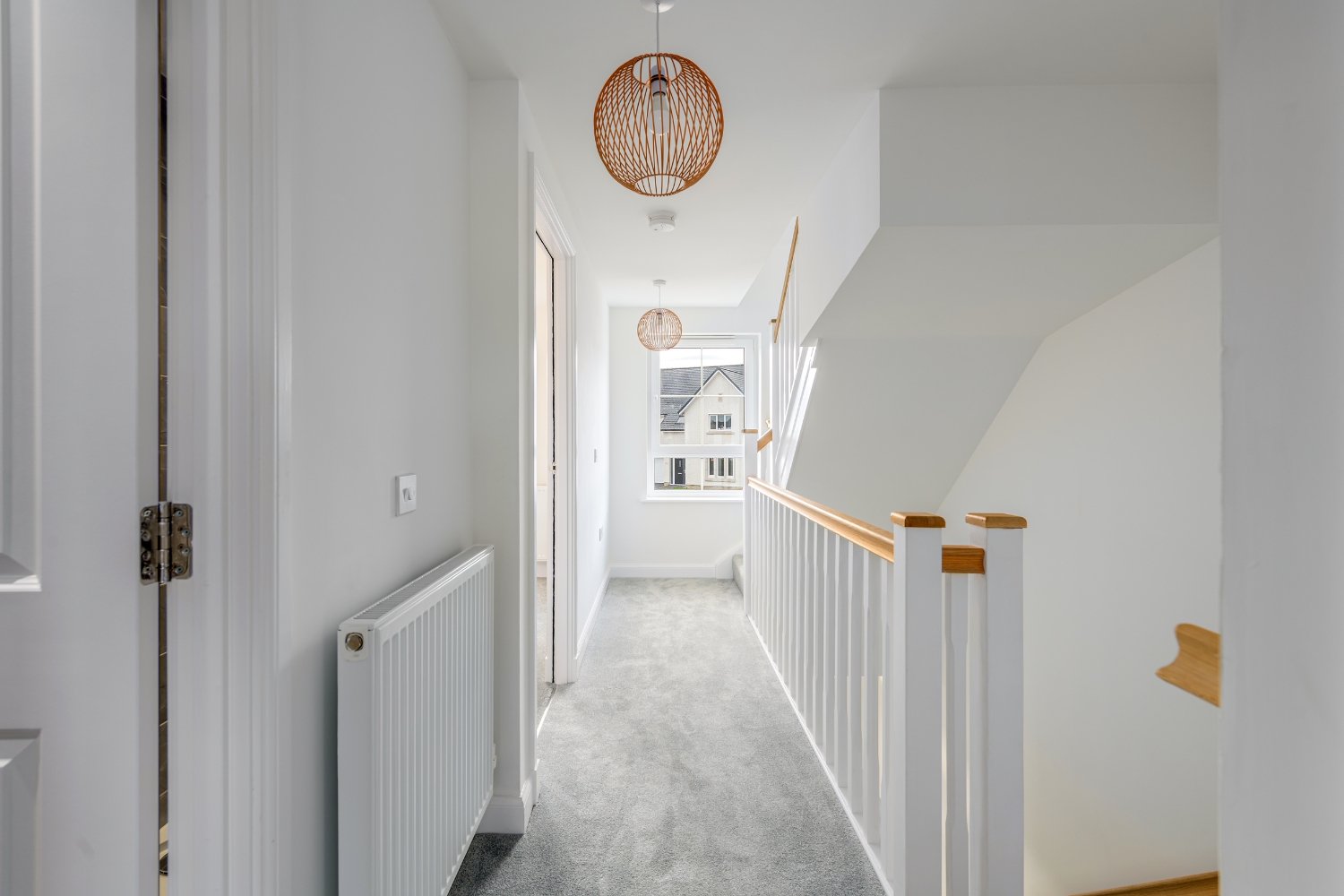First floor landing in 3 bedroom home