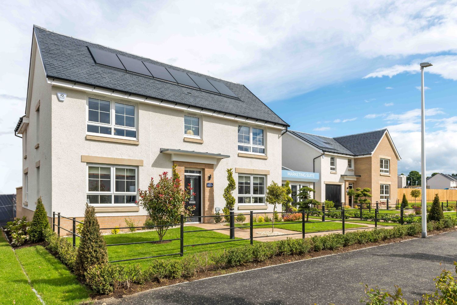 External of Brechin Show Home