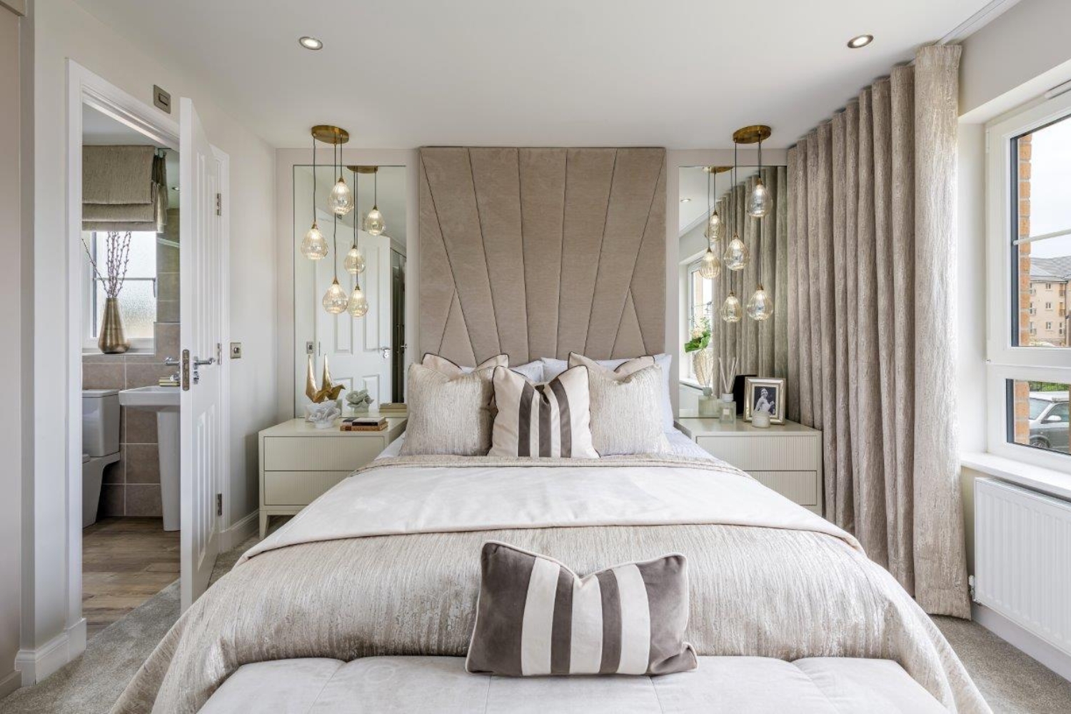 Main bedroom in 4 bed detached home