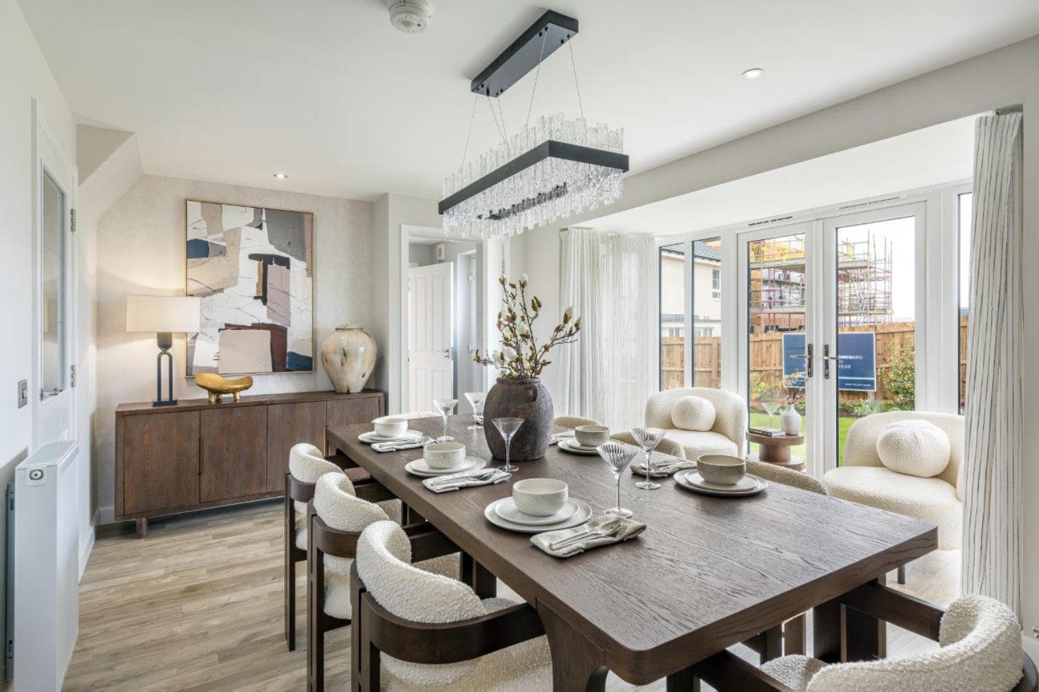 Dining space in 4 bed detached home