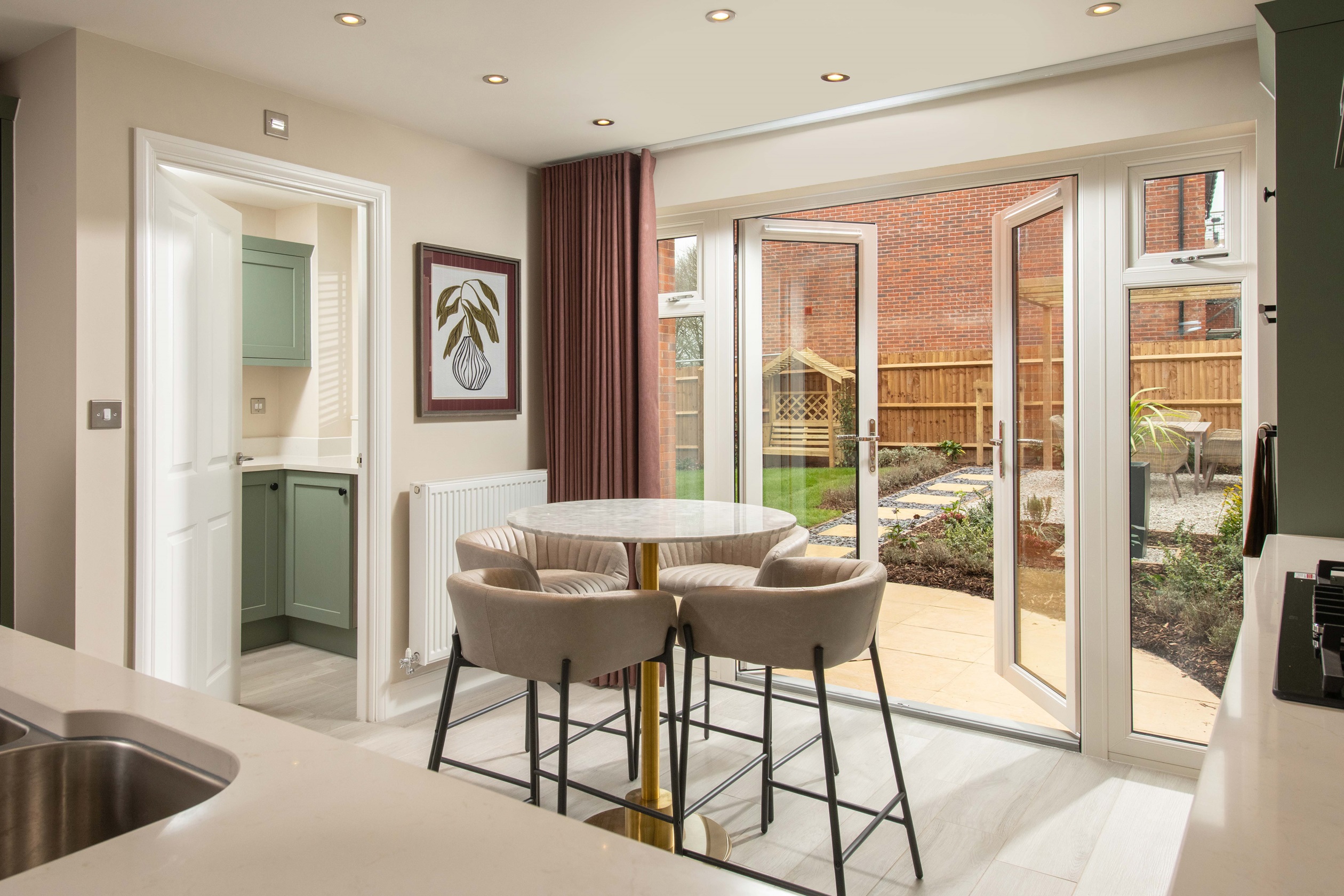 Arrowgreen View Avondale Show Home kitchen-diner 