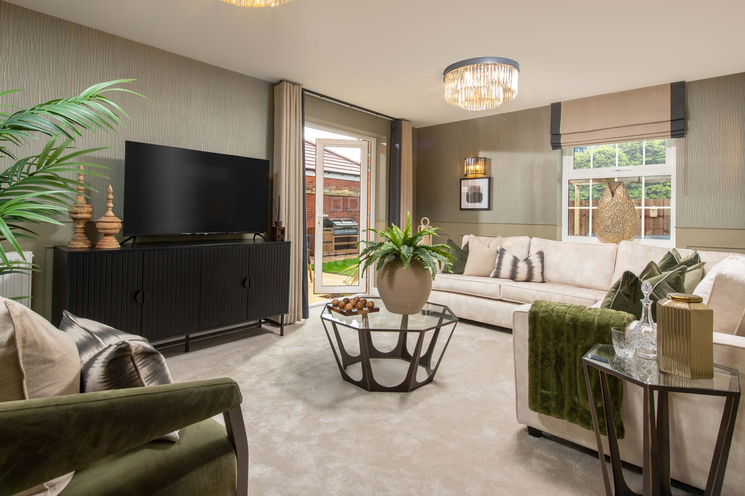 Brook View Avondale Show Home Lounge
