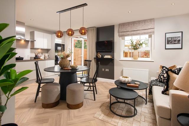 Brook View Ingleby Show Home Kitchen-Diner