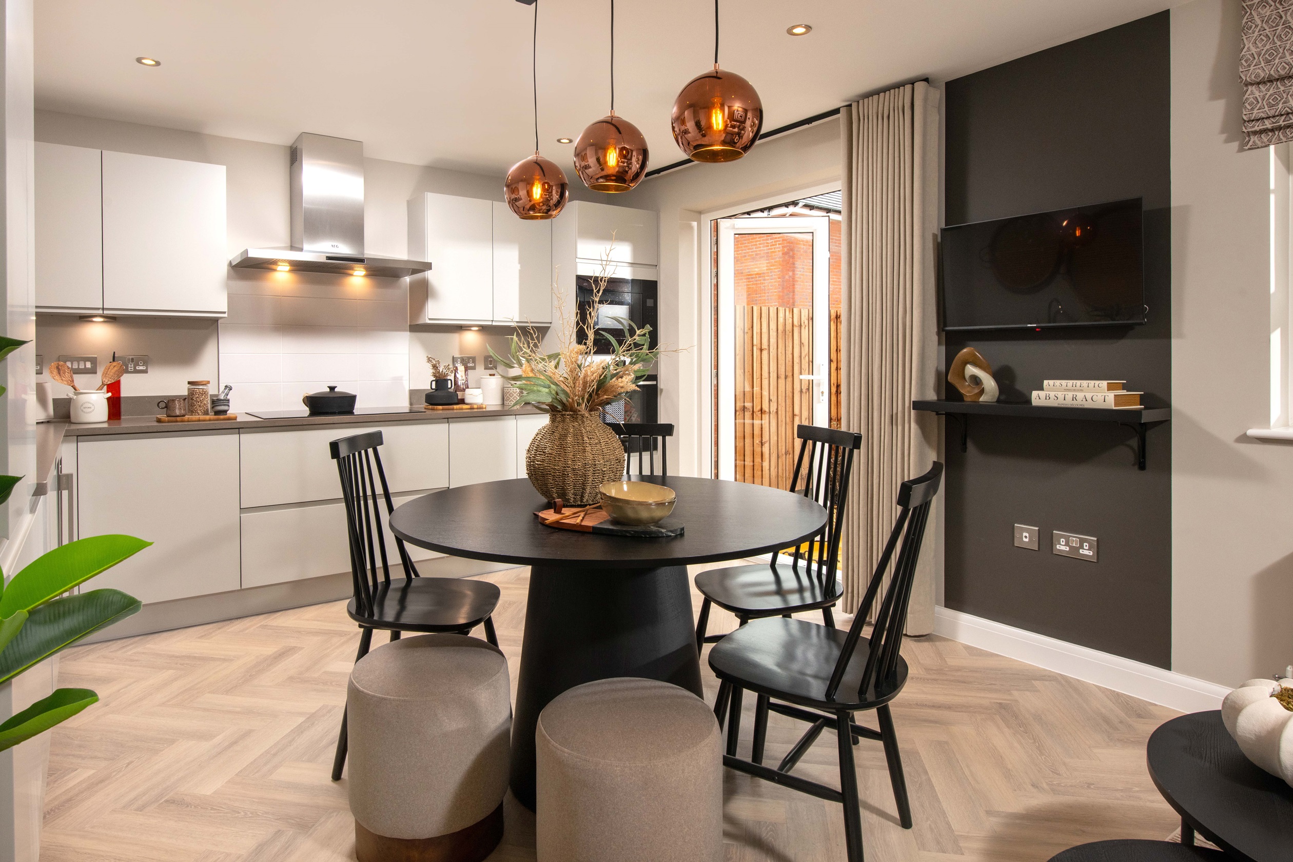 Brook View Ingleby Show Home Kitchen-Diner