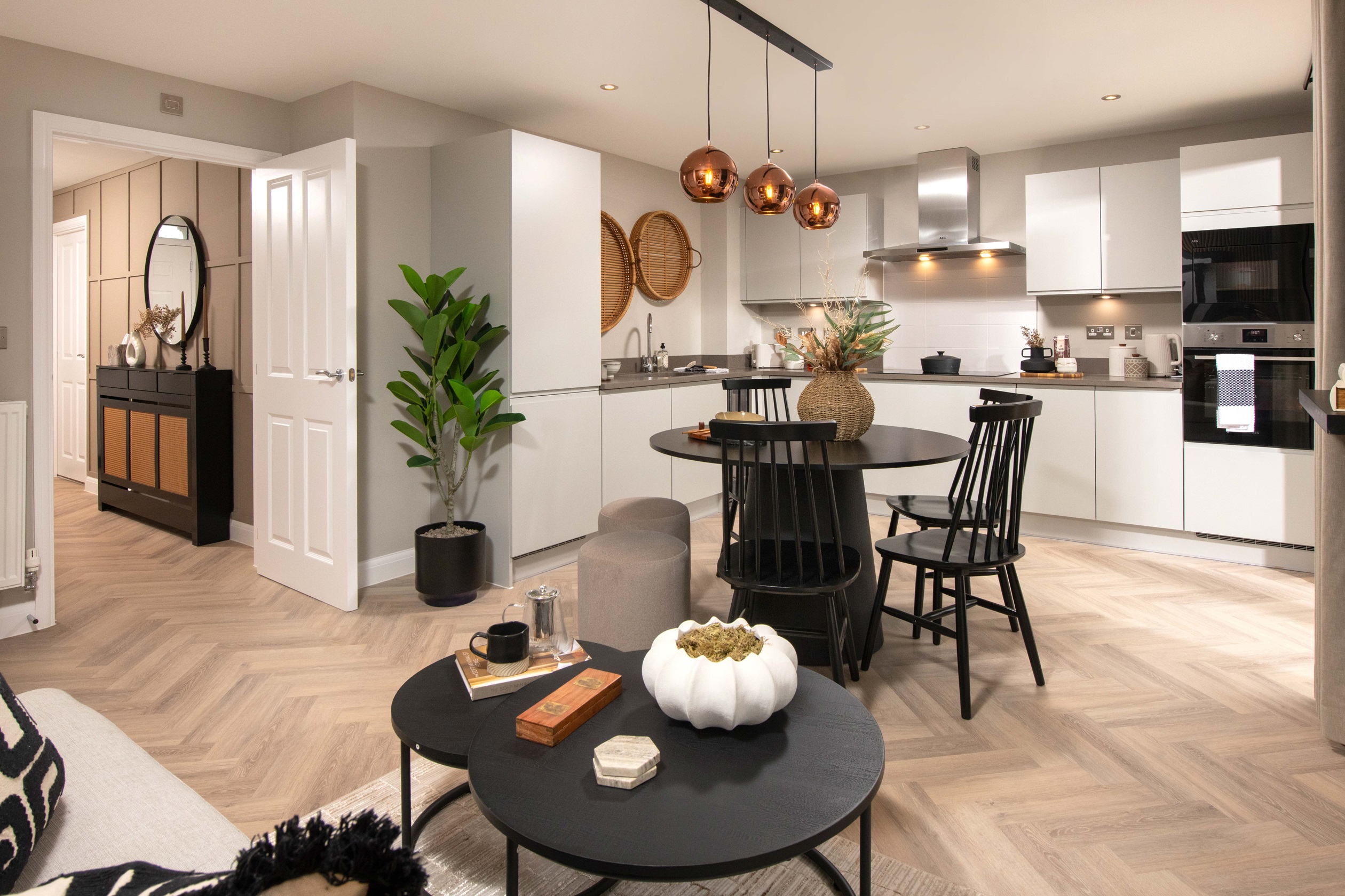 Brook View Ingleby Show Home Kitchen-Diner