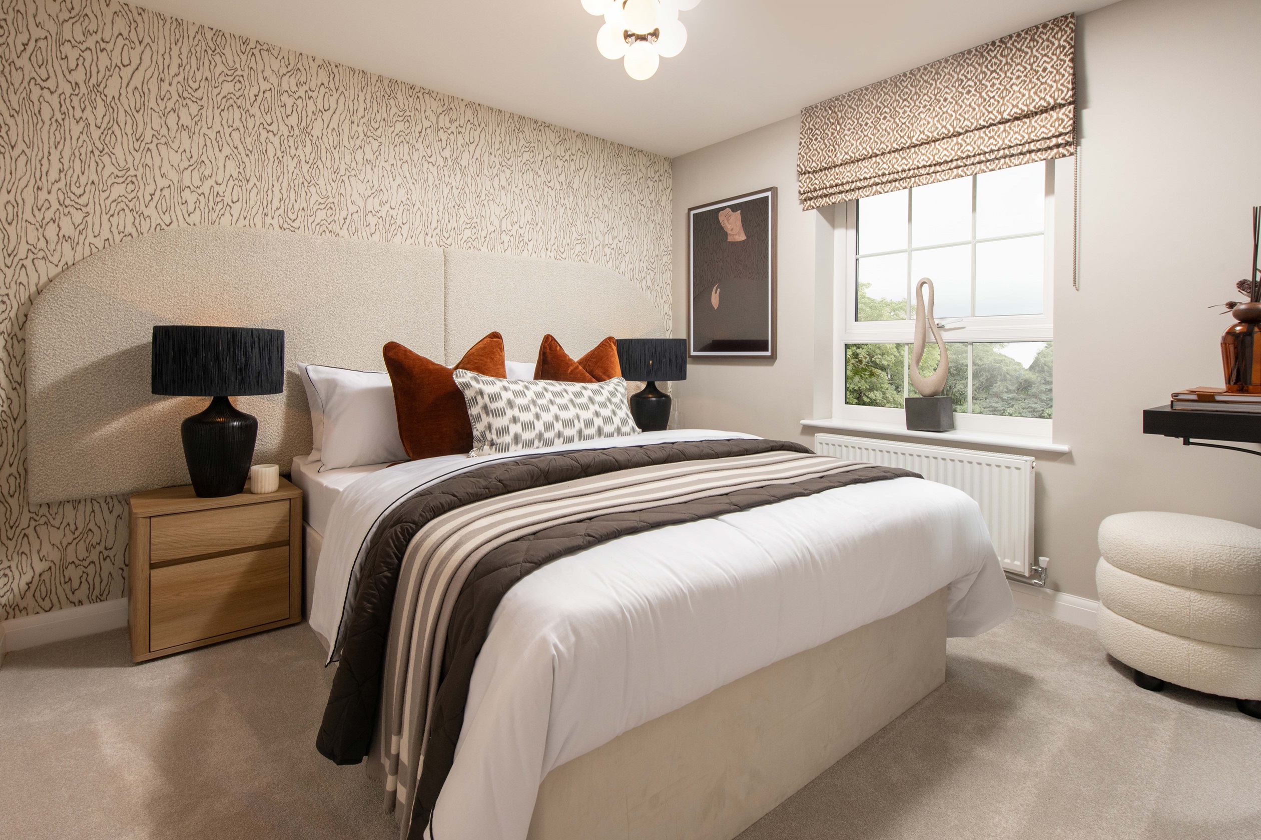 Brook View Ingleby Show Home Main Bedroom 