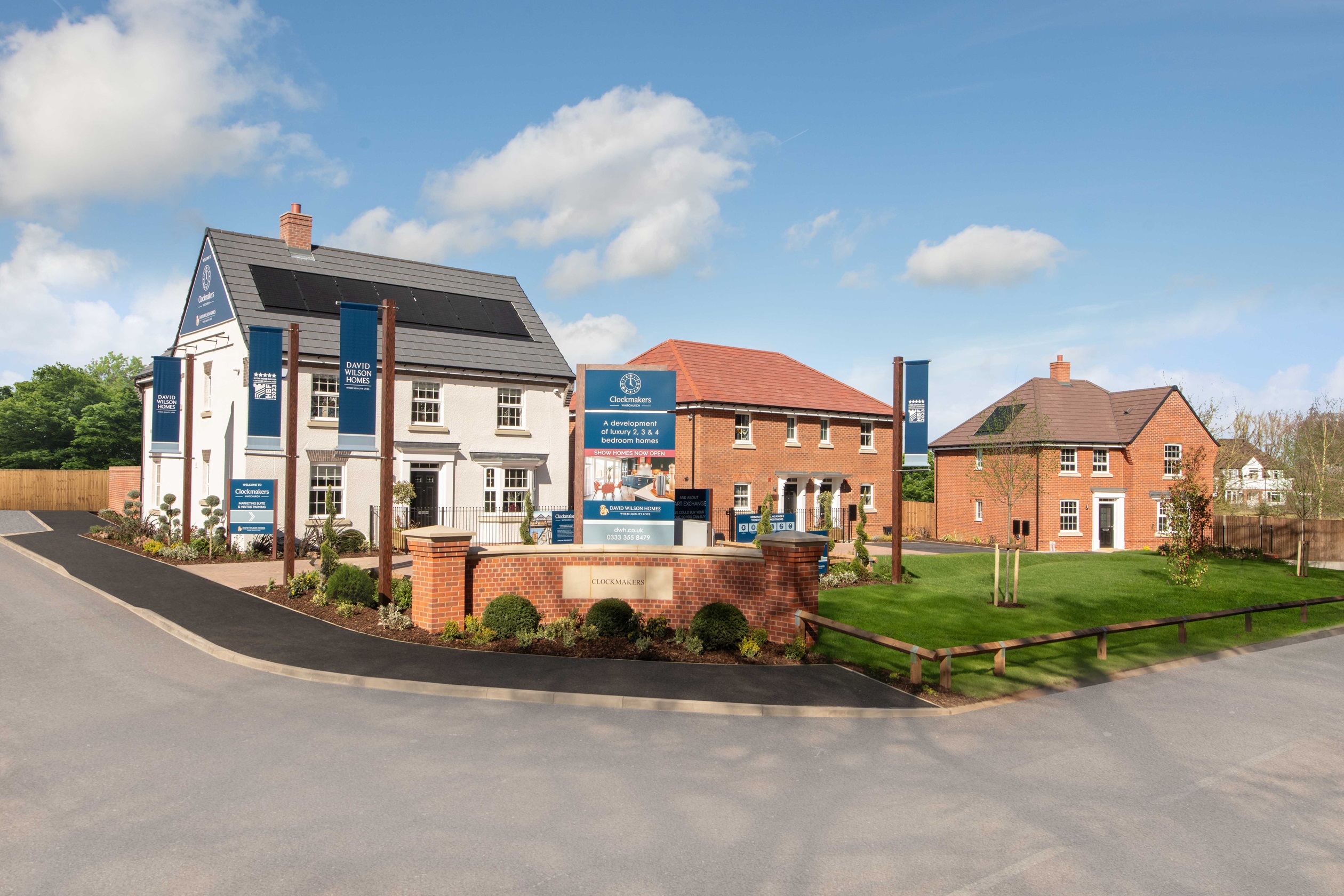 Clockmakers New homes in Whitchurch by David Wilson Homes