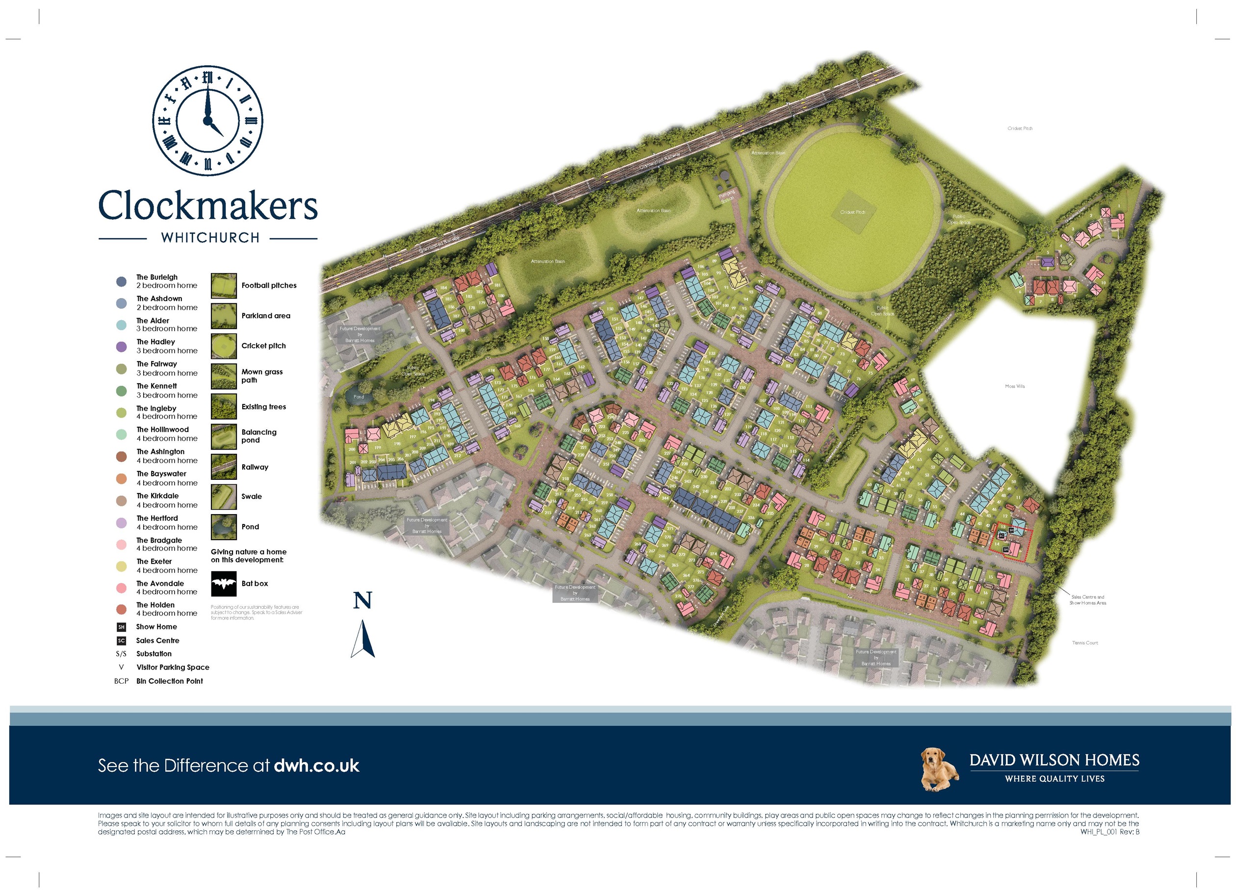 Clockmakers site plan