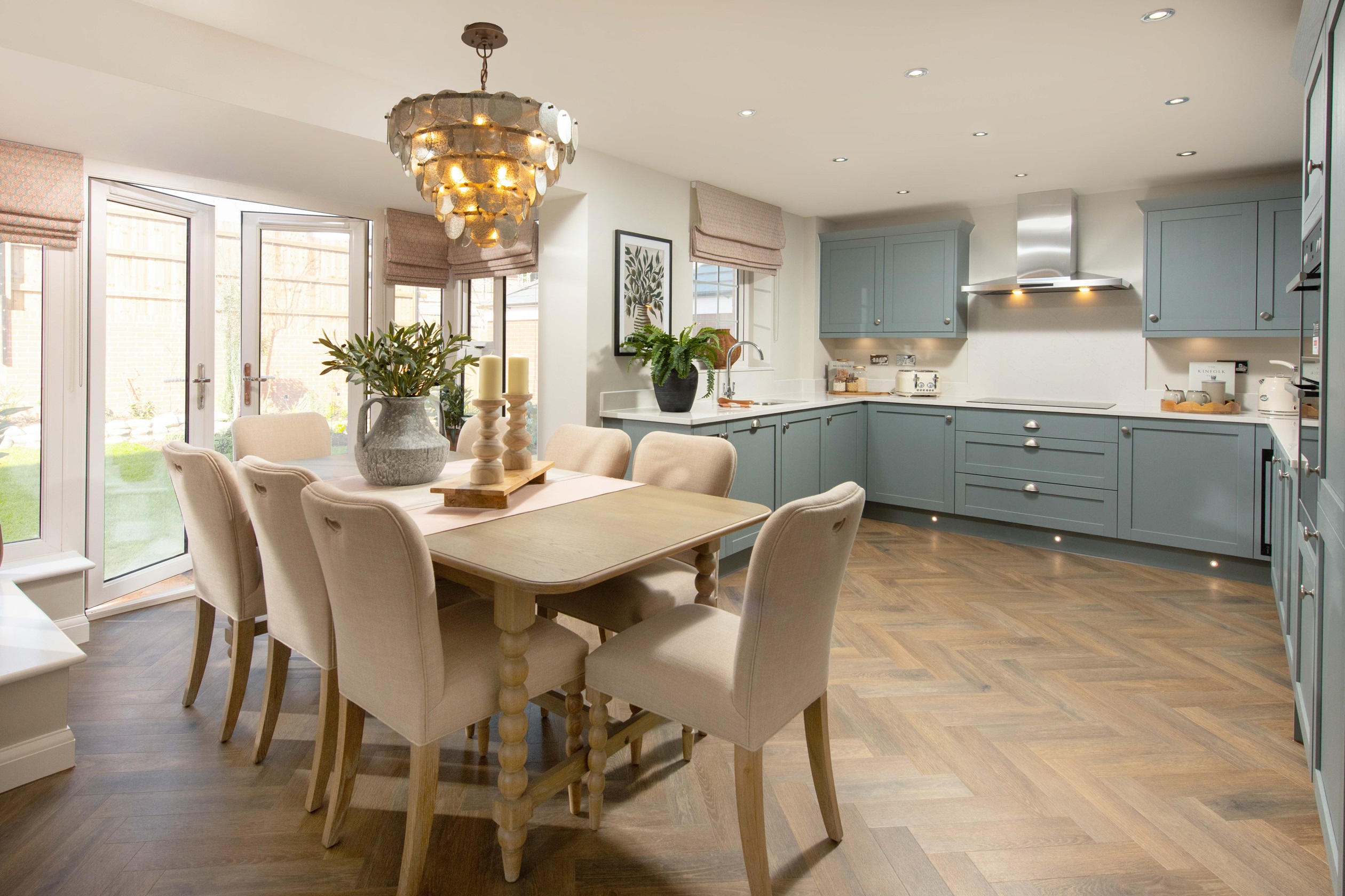 Curborough Fields Culver Show Home Kitchen-Diner