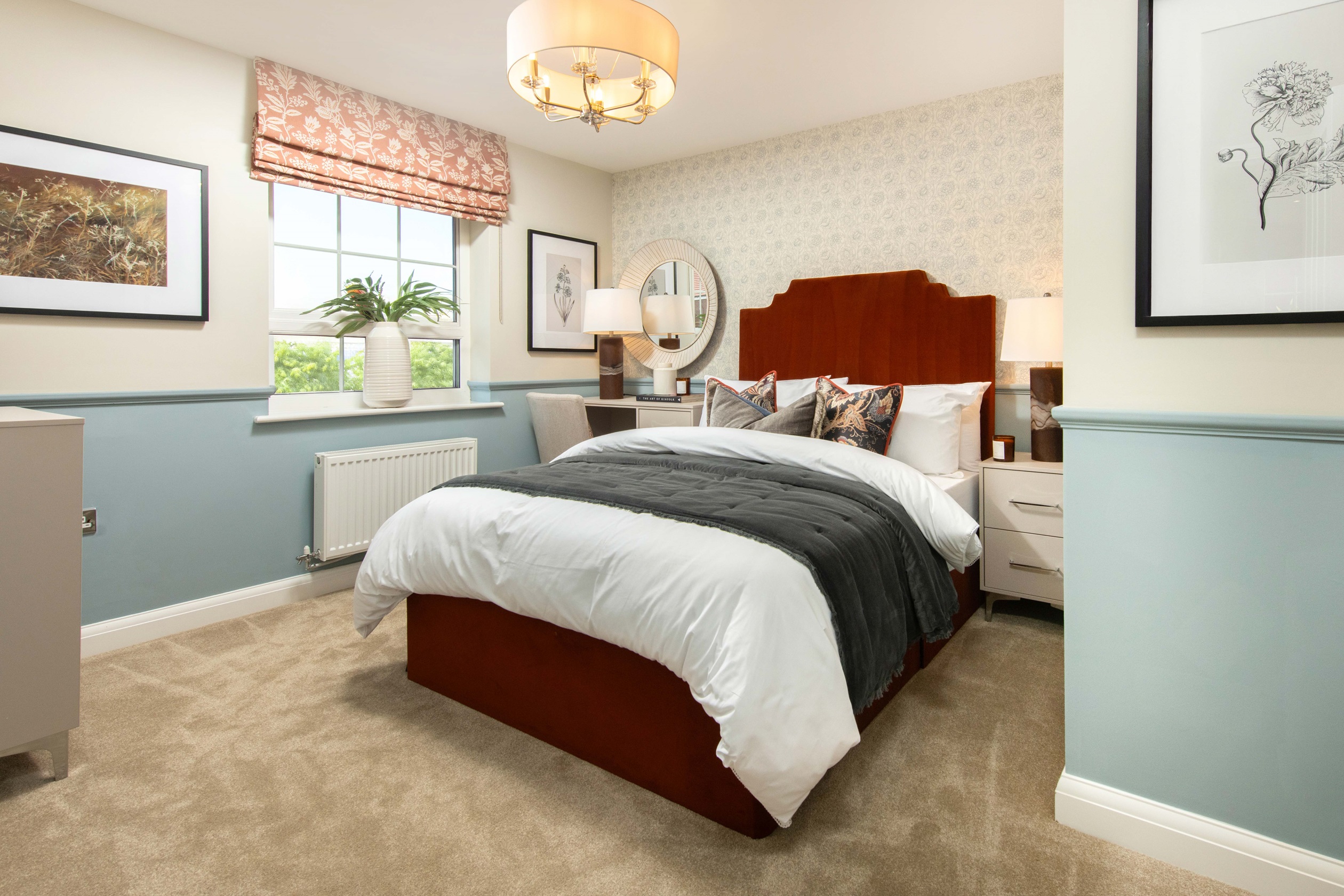 Curborough Fields Culver Show Home Bedroom 2