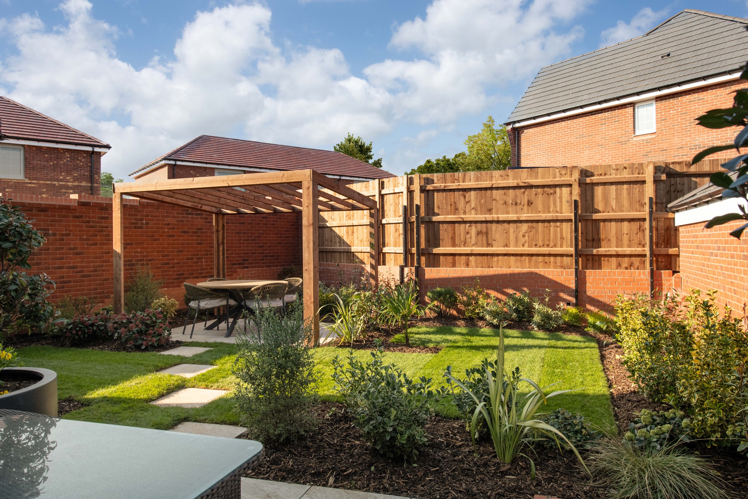 Curborough Fields Wychwood Show Home Garden 