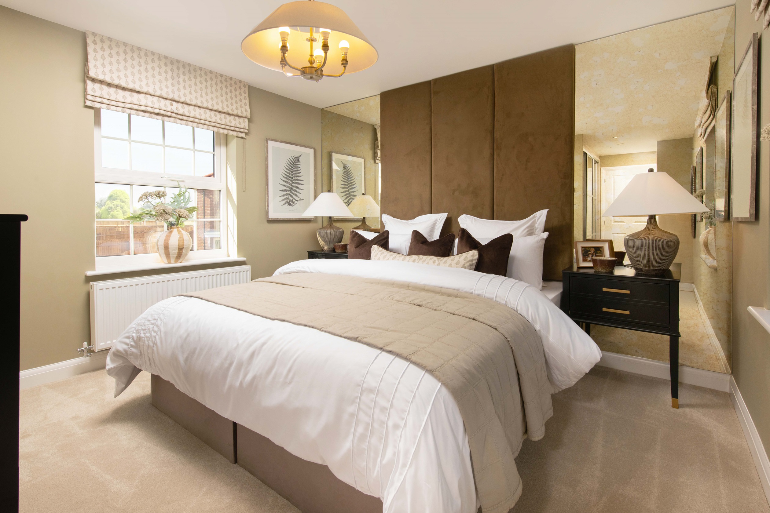 Curborough Fields Wychwood Show Home Main Bedroom 