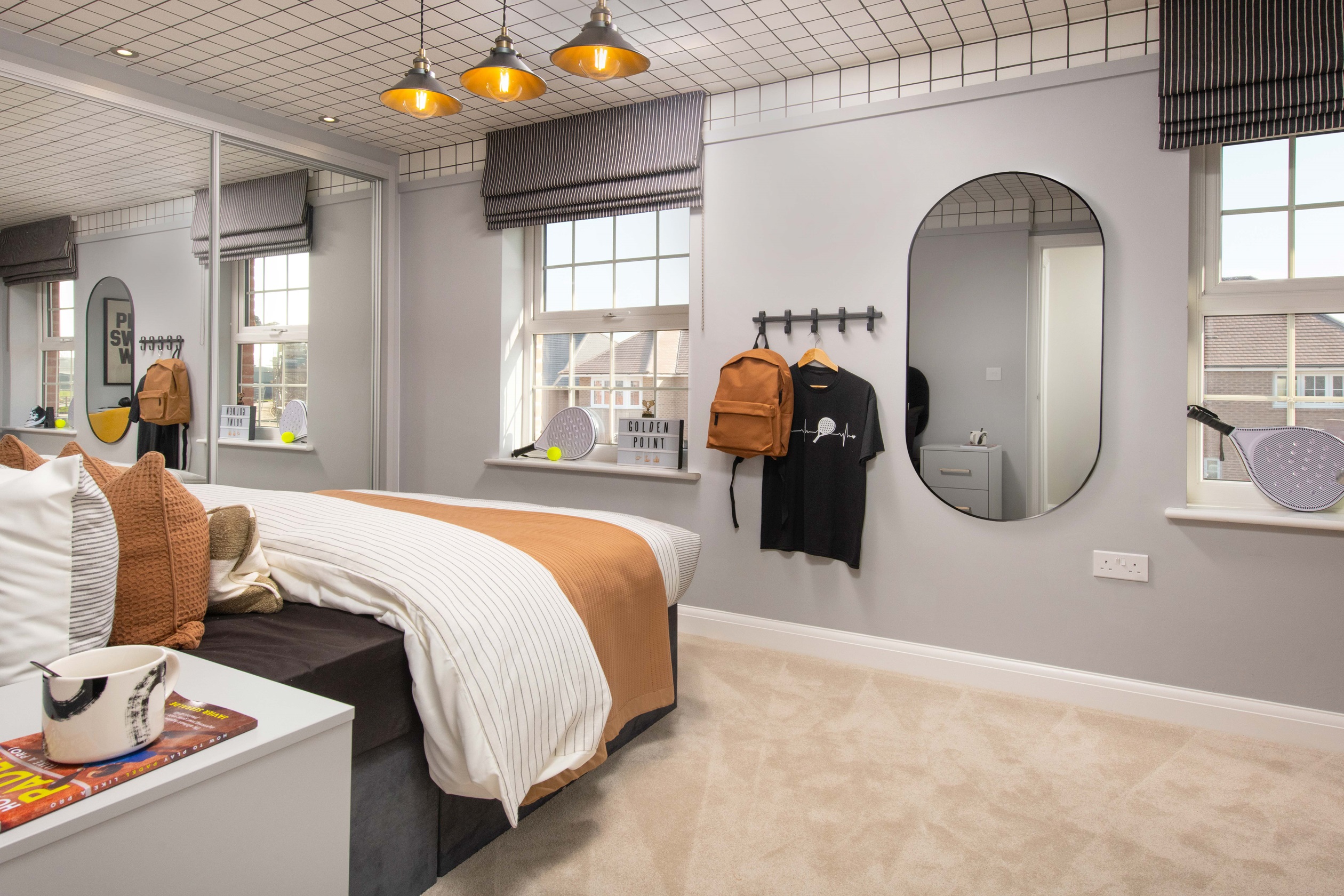 Curborough Fields Wychwood Show Home Bedroom 2