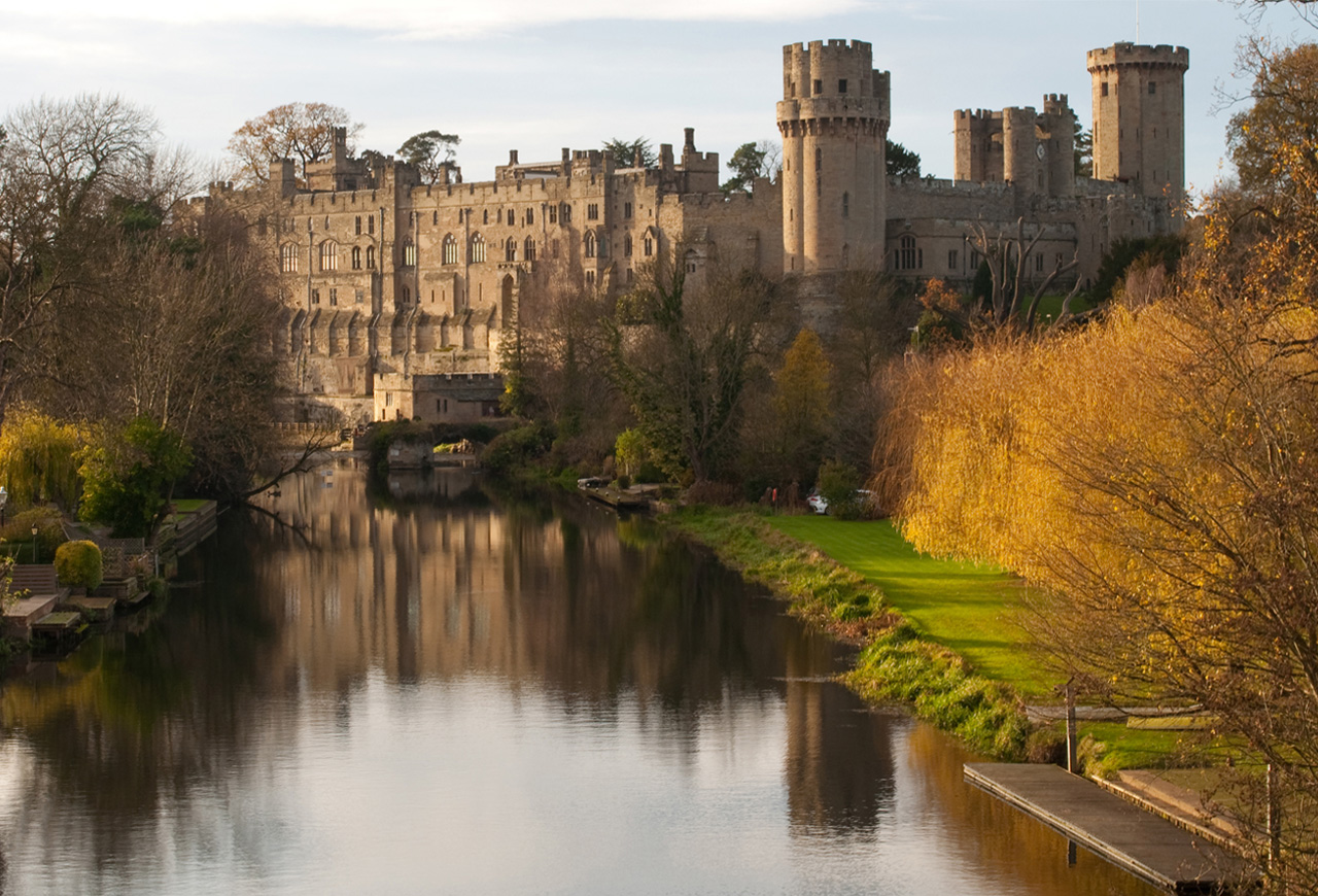 Warwick Castle autumn
