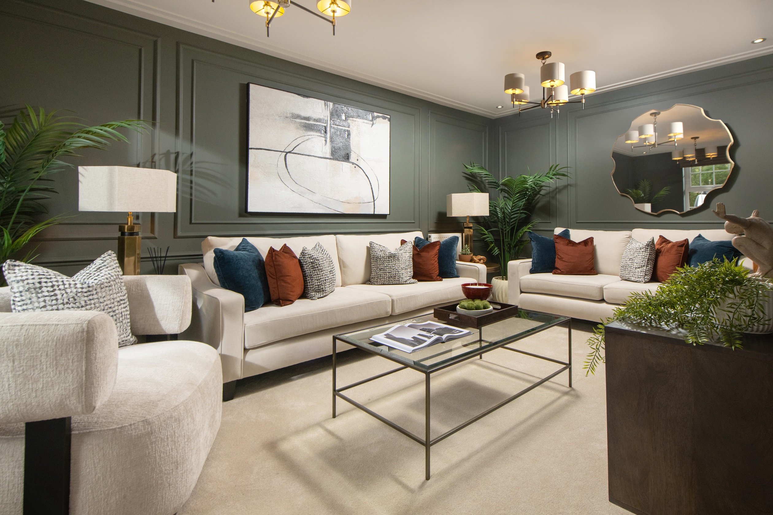 Kensington Gate Ingleby Show Home Lounge 