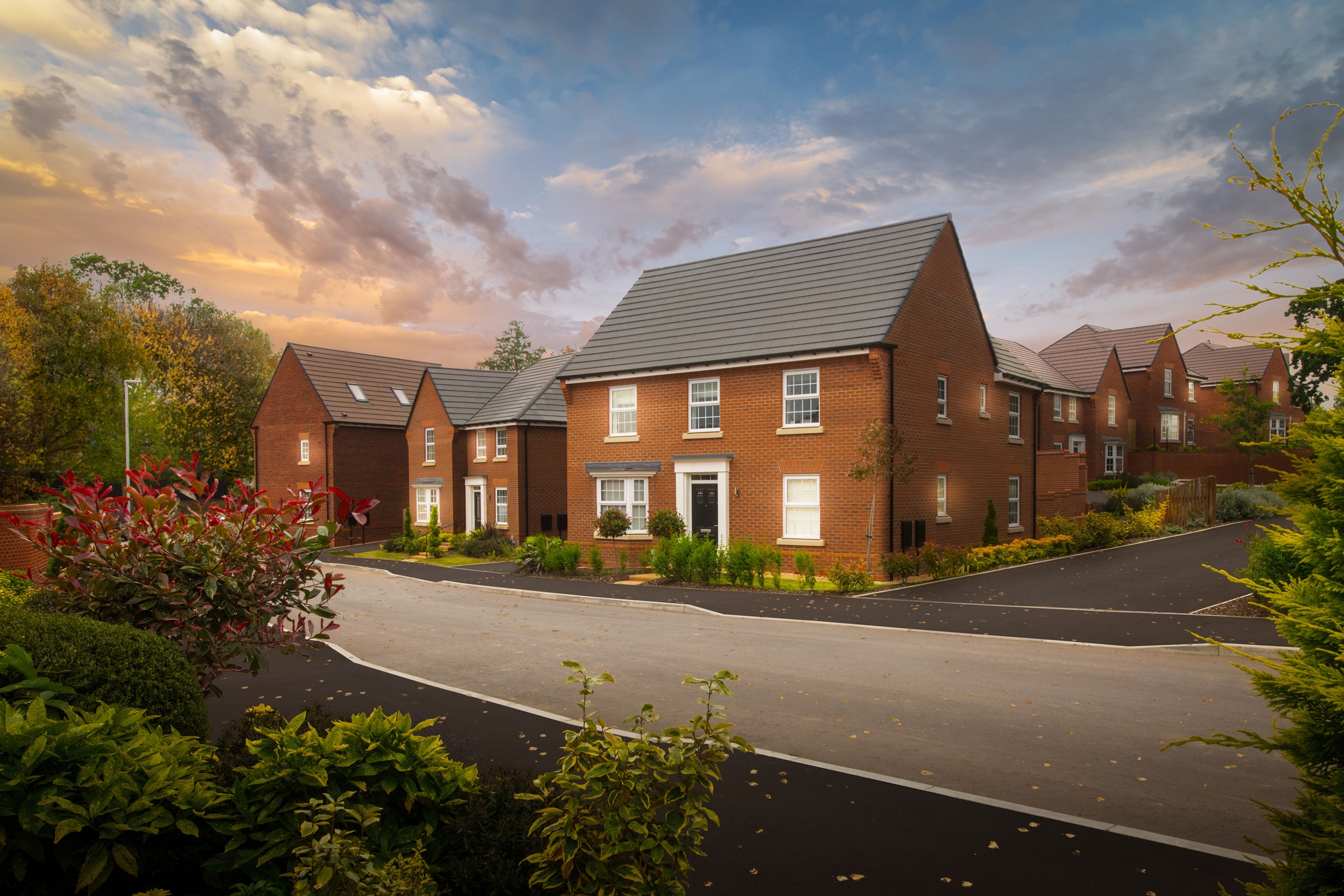 Avondale at Olive Park in dusk