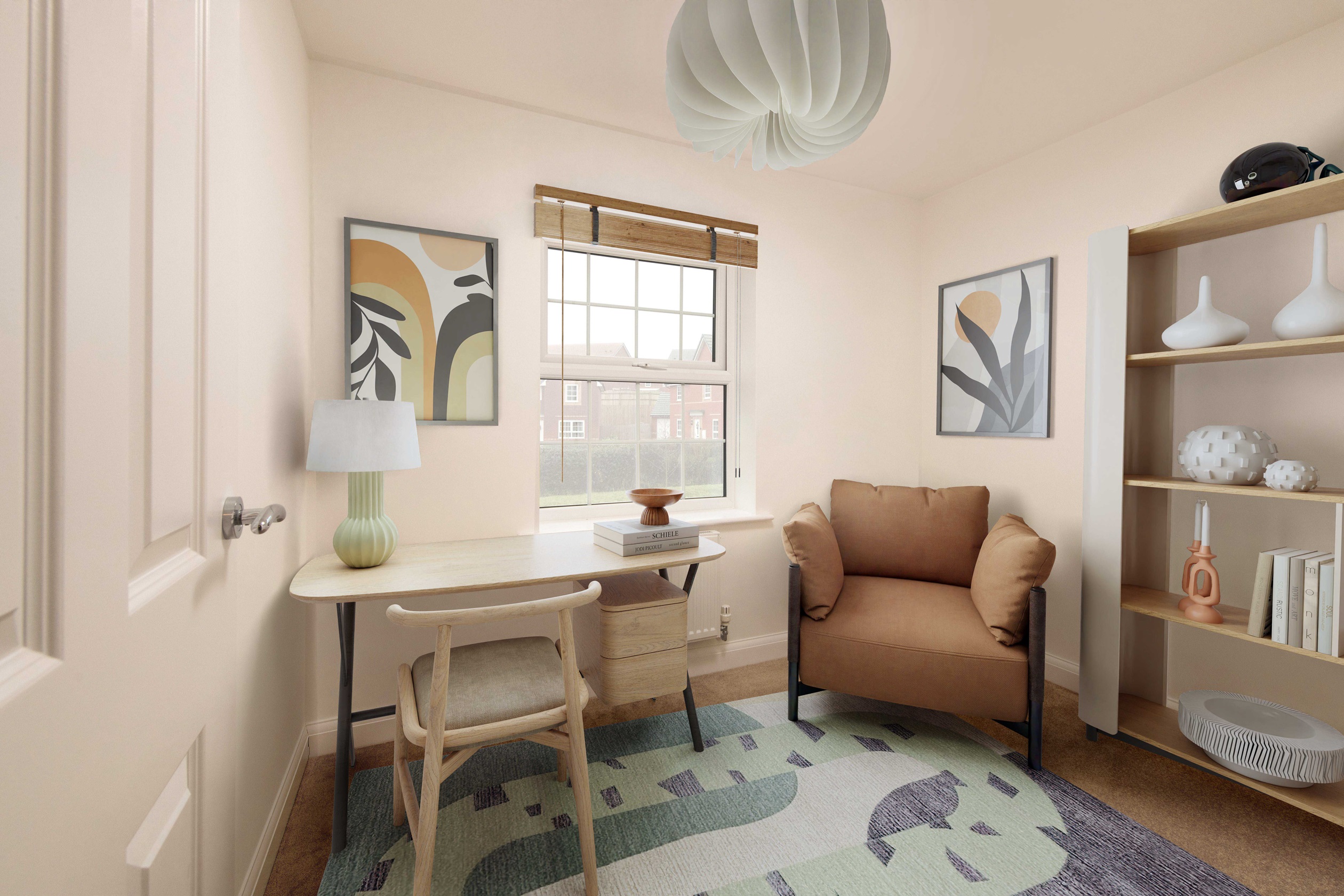 Ingleby single bedroom/study