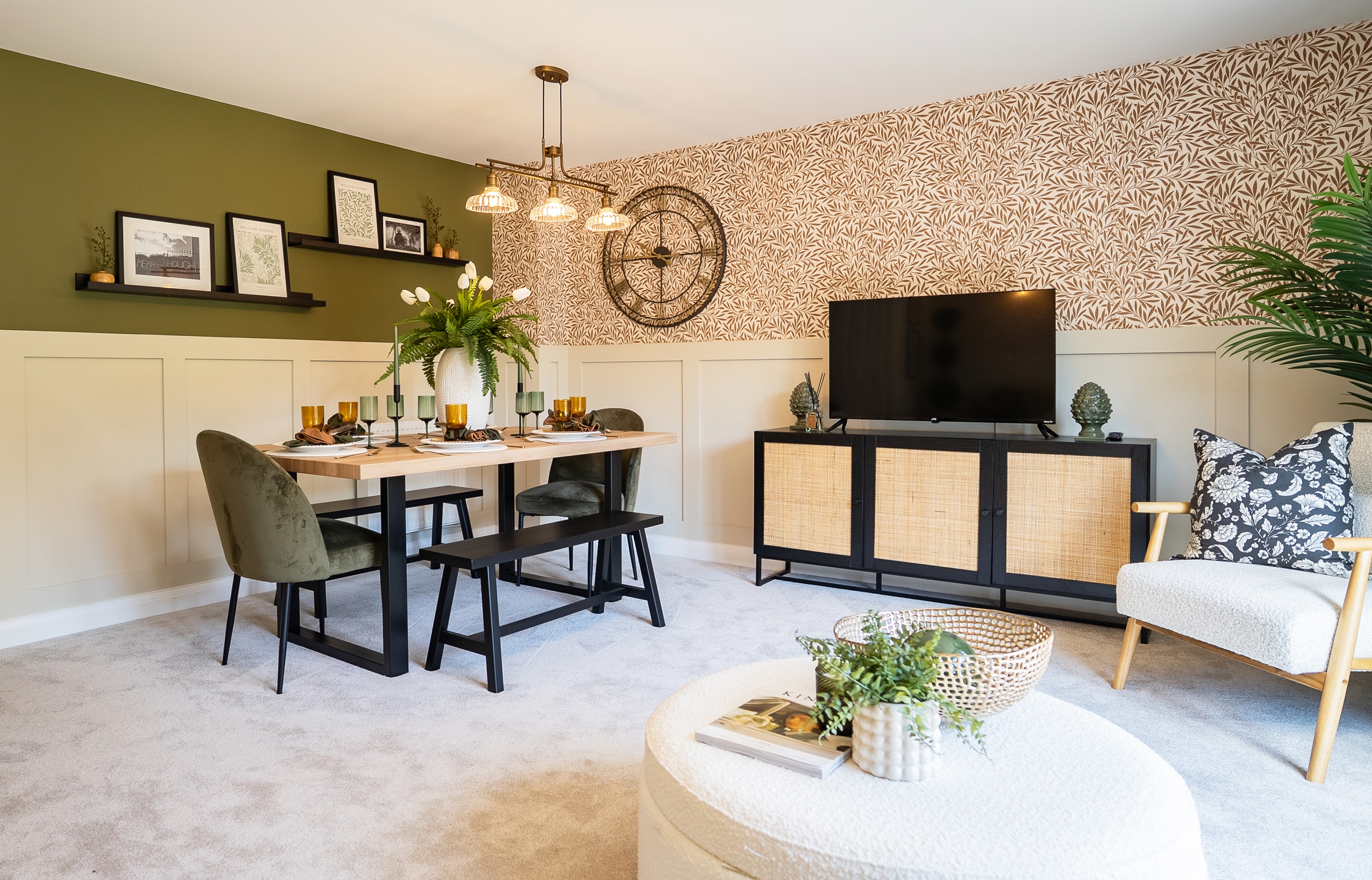 Otters Reach Alder Show Home Lounge