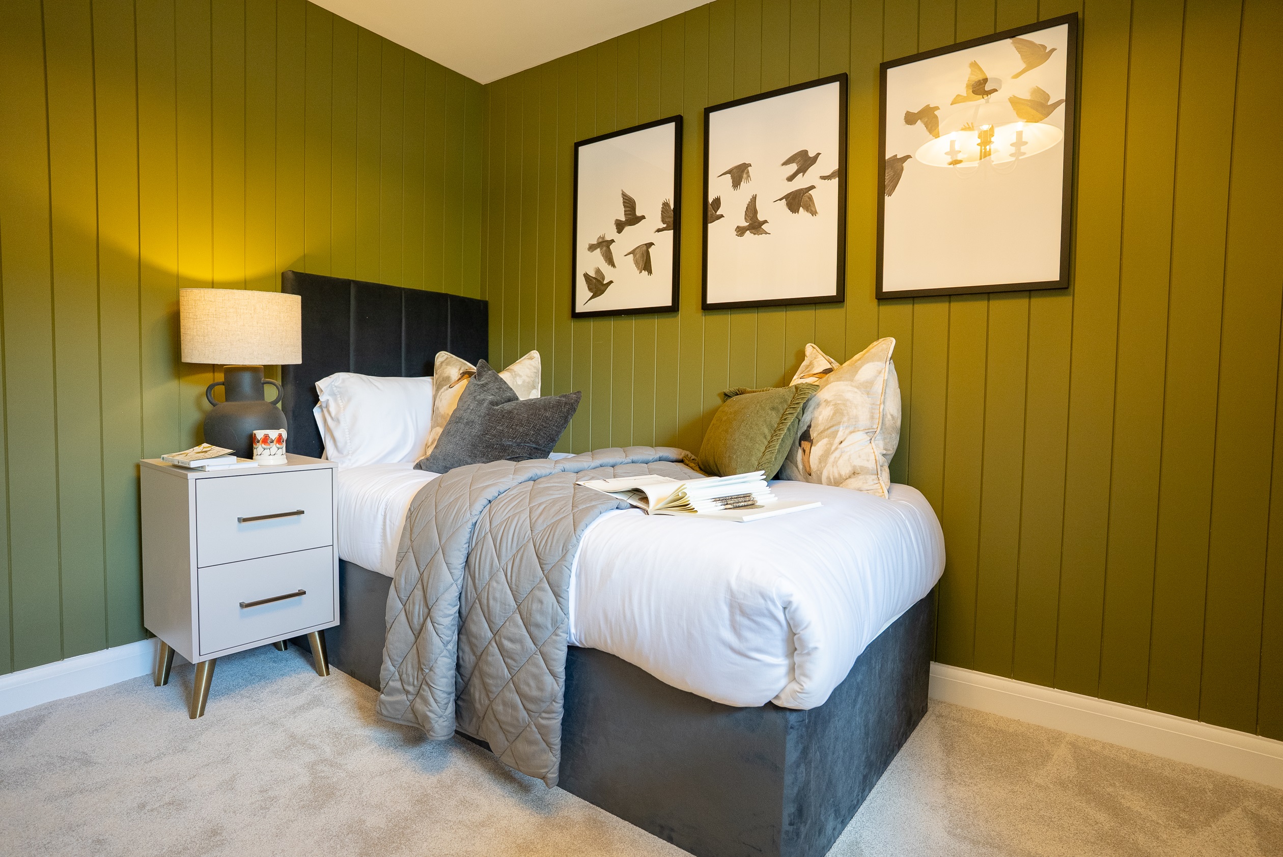 Otters Reach Alder Show Home Bedroom 3