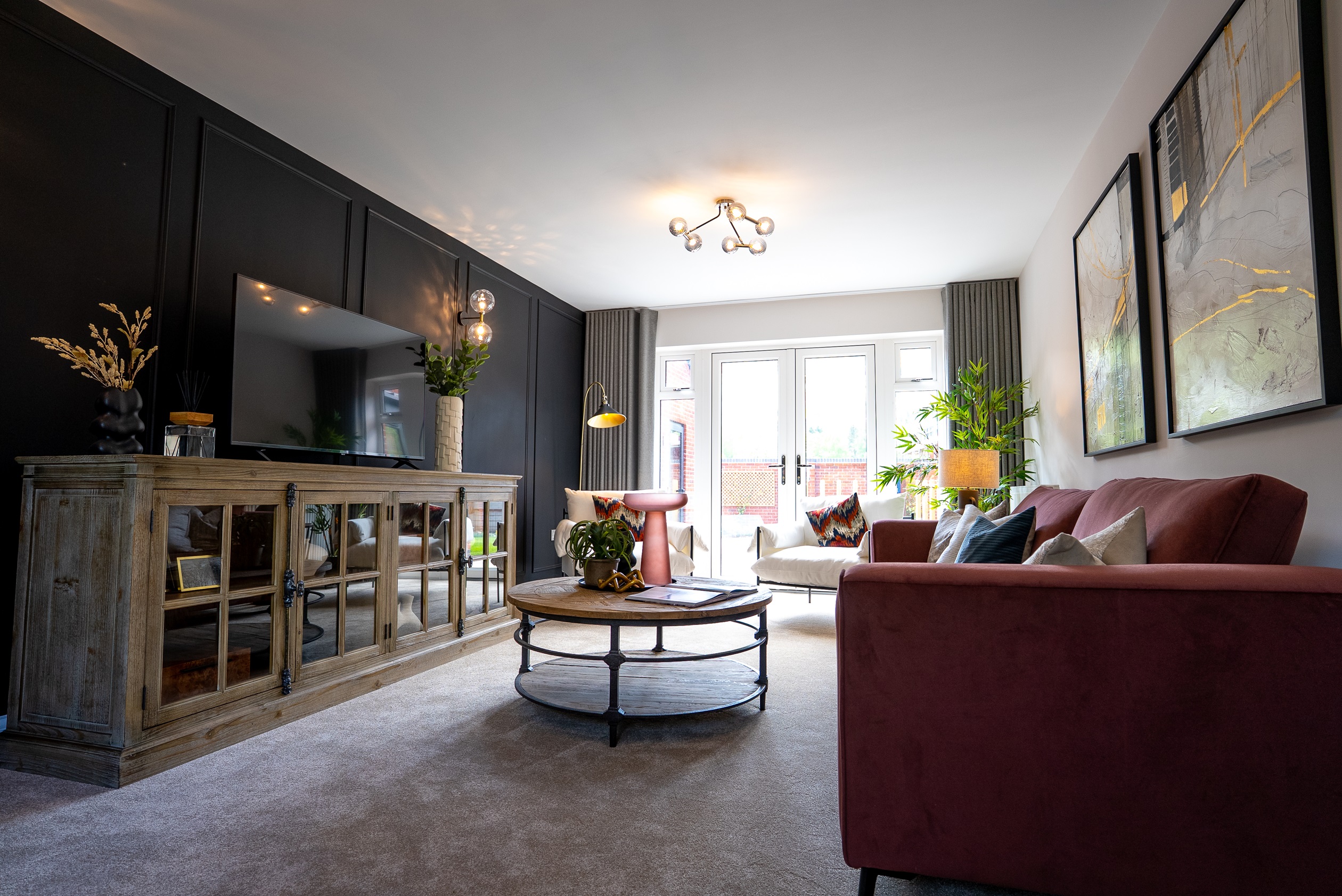 Otters Reach Moreton Show Home Lounge