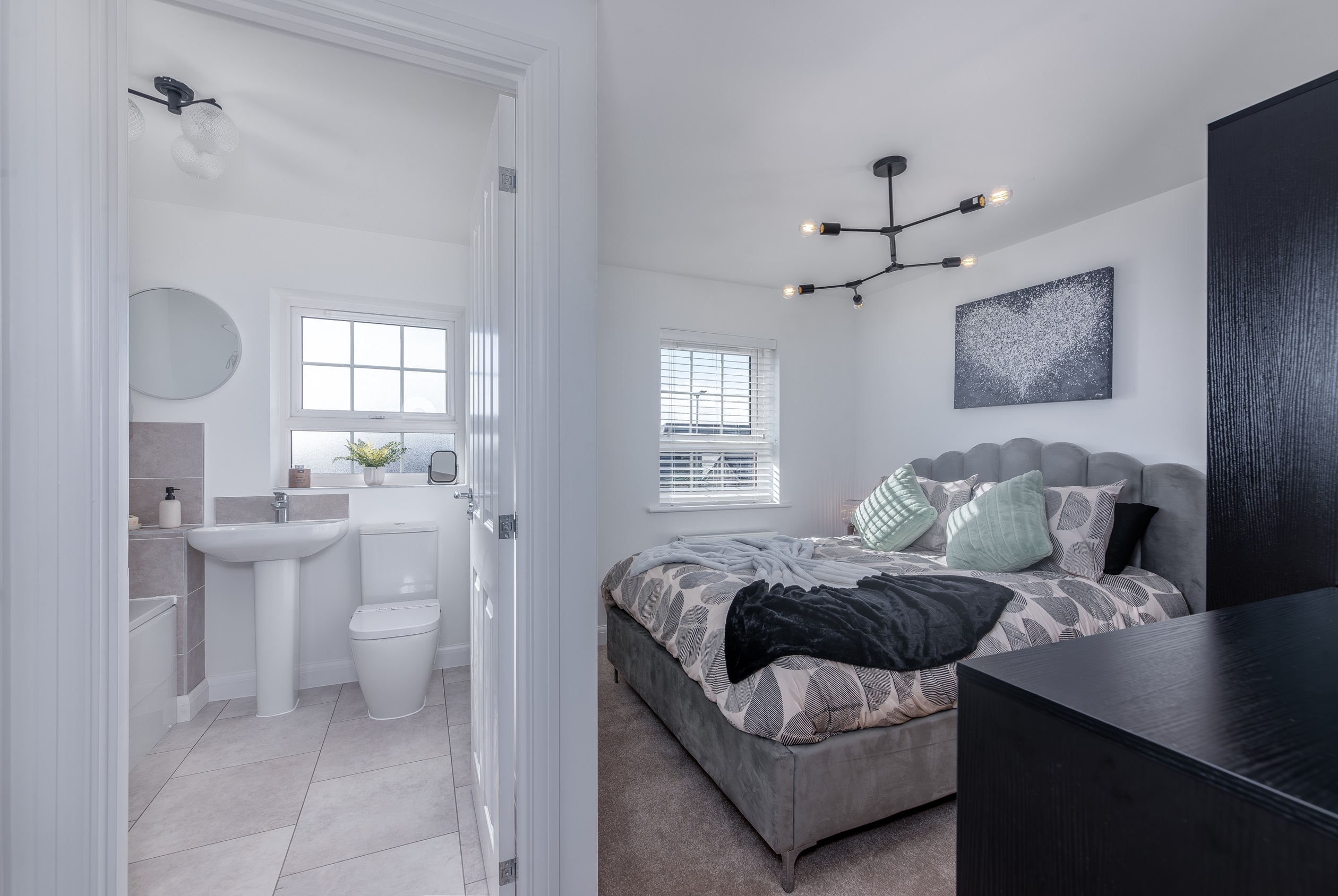 The Catkins Ashdown View Home Bedroom 