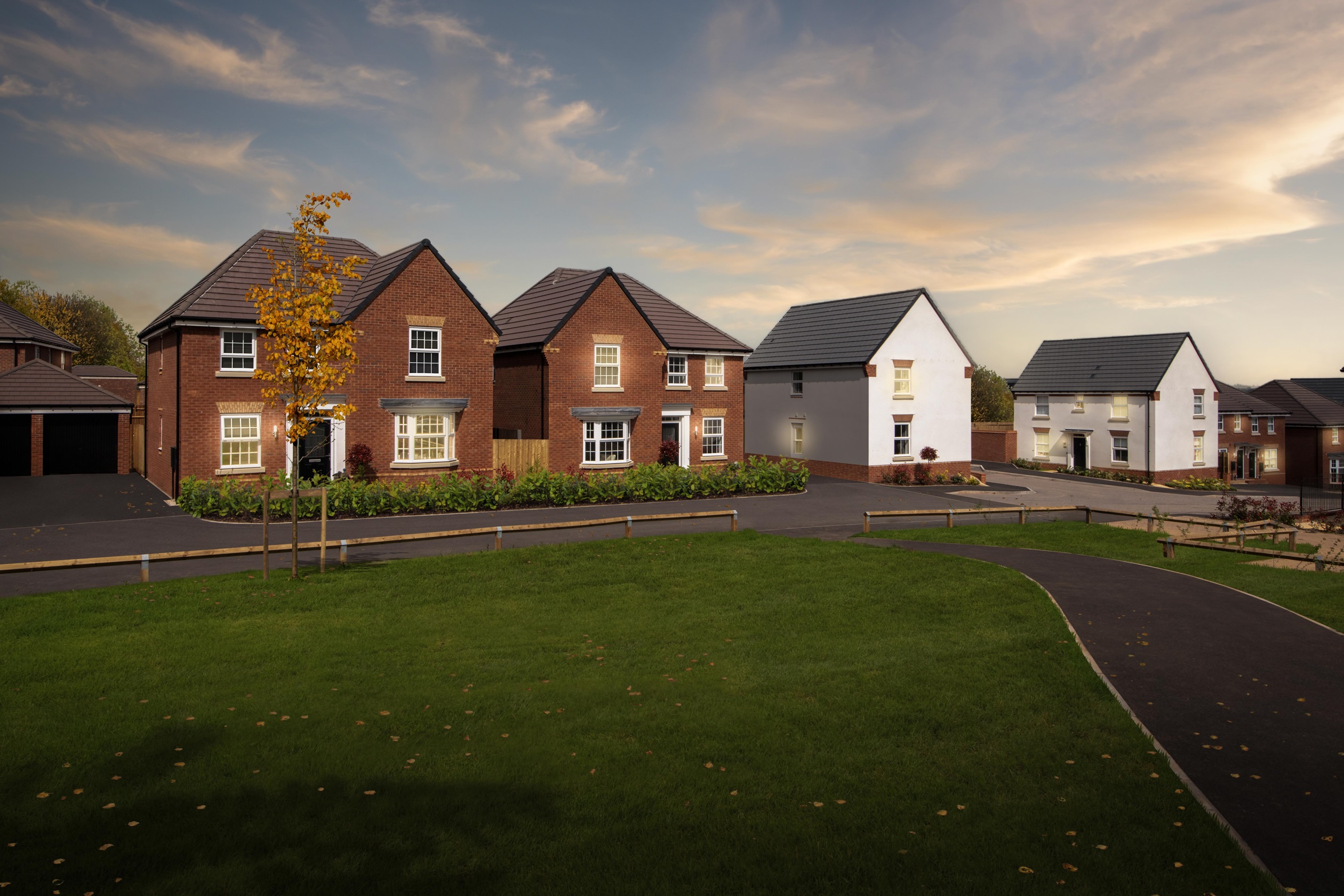 The Lapwings at dusk
