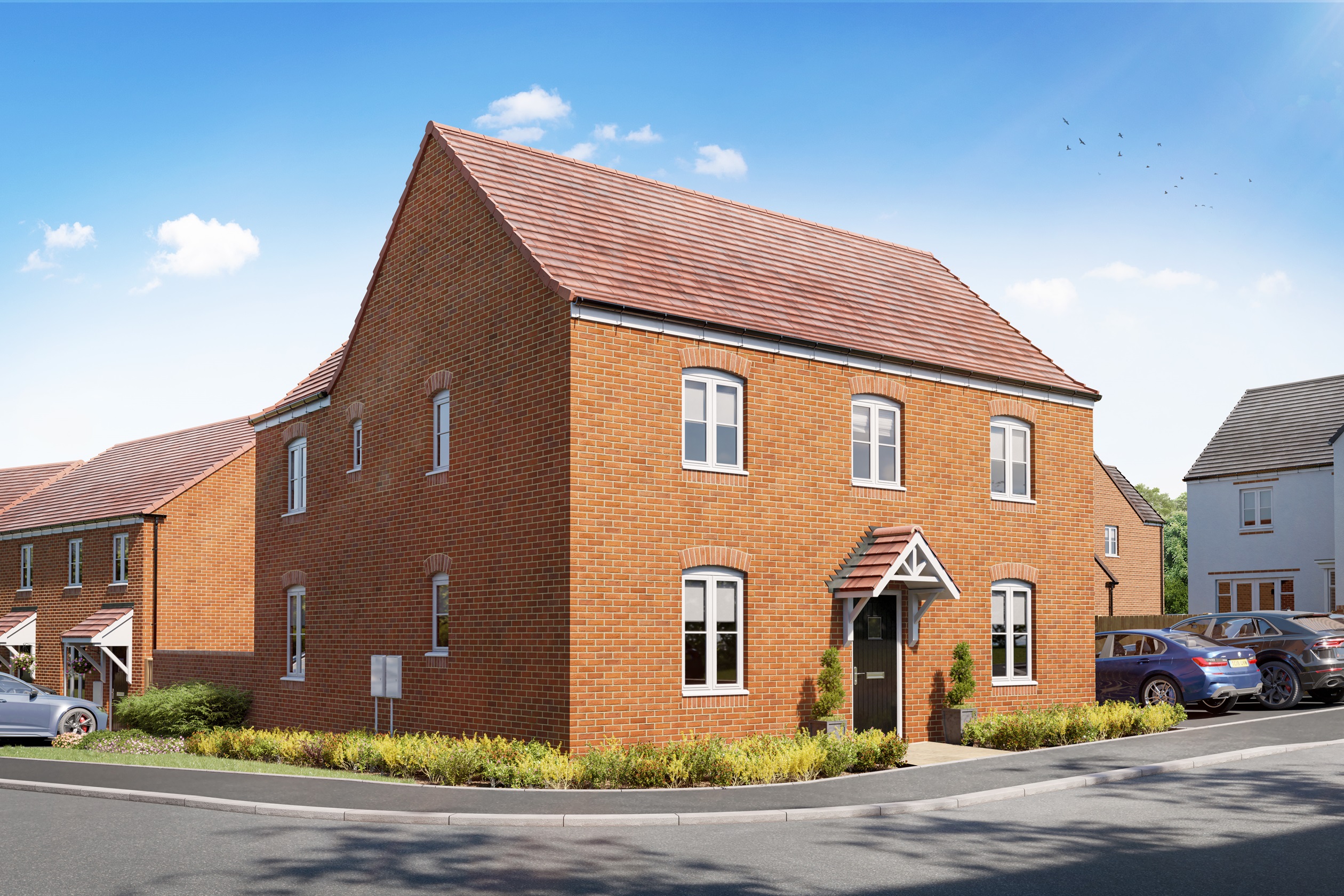 Orange brick detached Avondale home