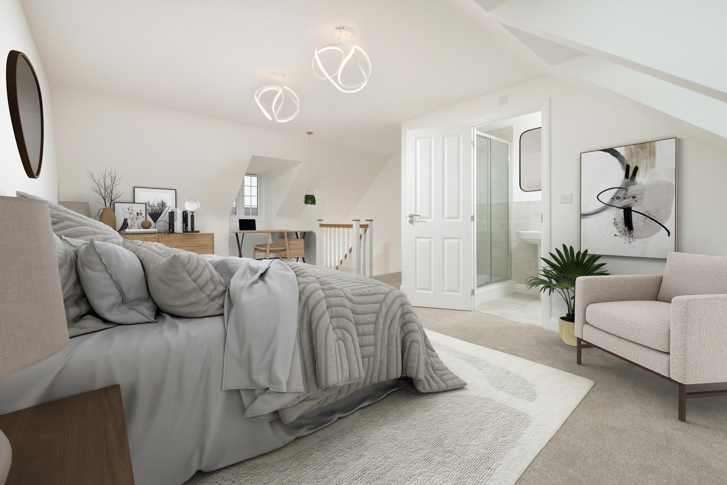 The Pavilions Plot 158 Main Bedroom 