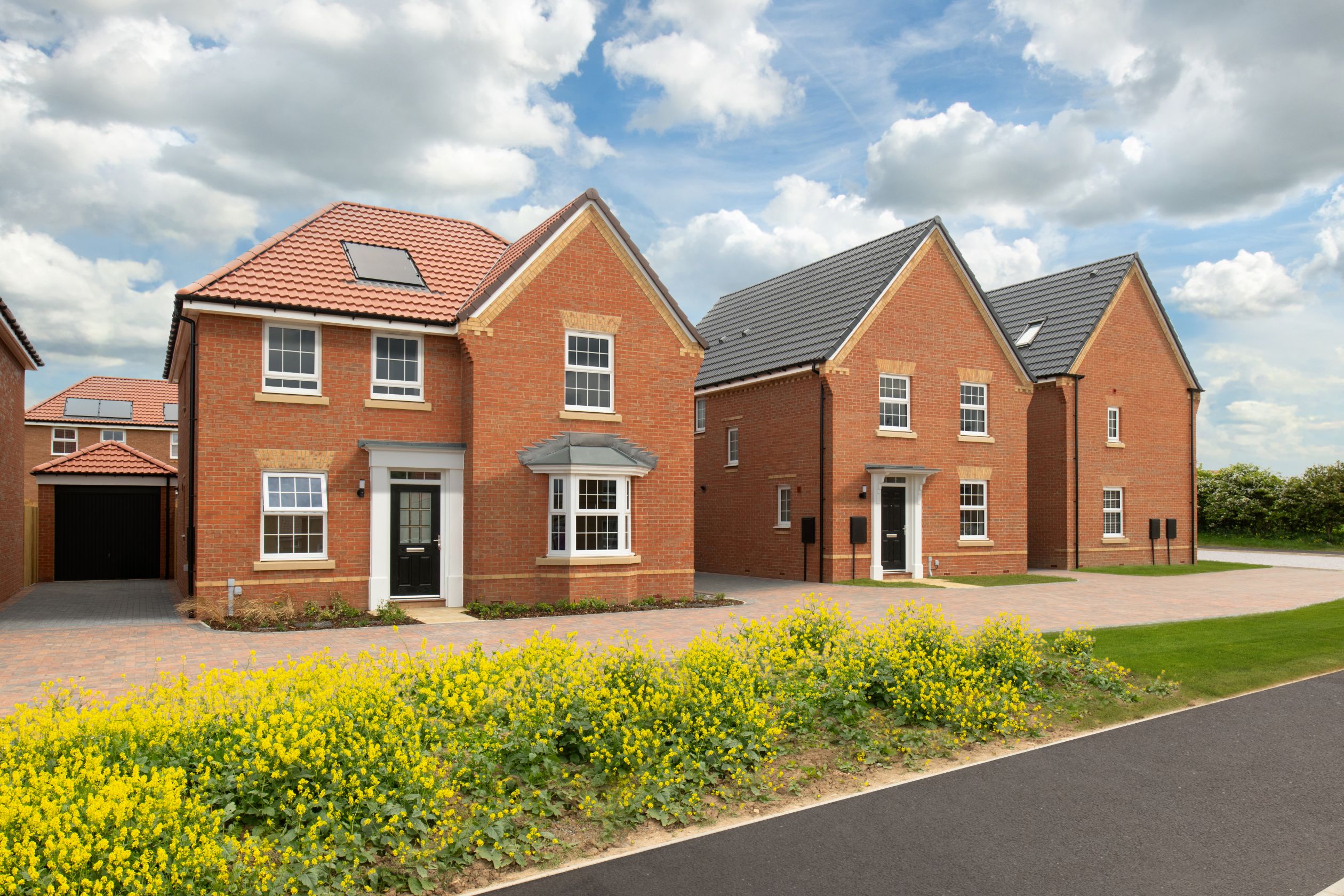 Outside view of homes at Chaloners Green