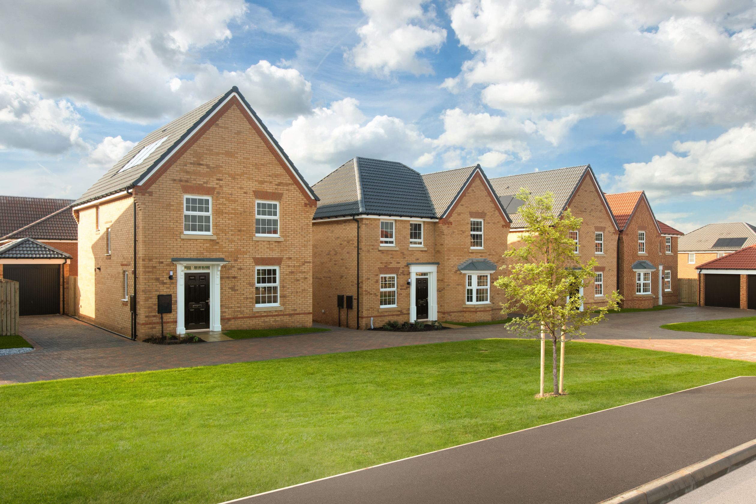 Outside view of homes at Chaloners Green