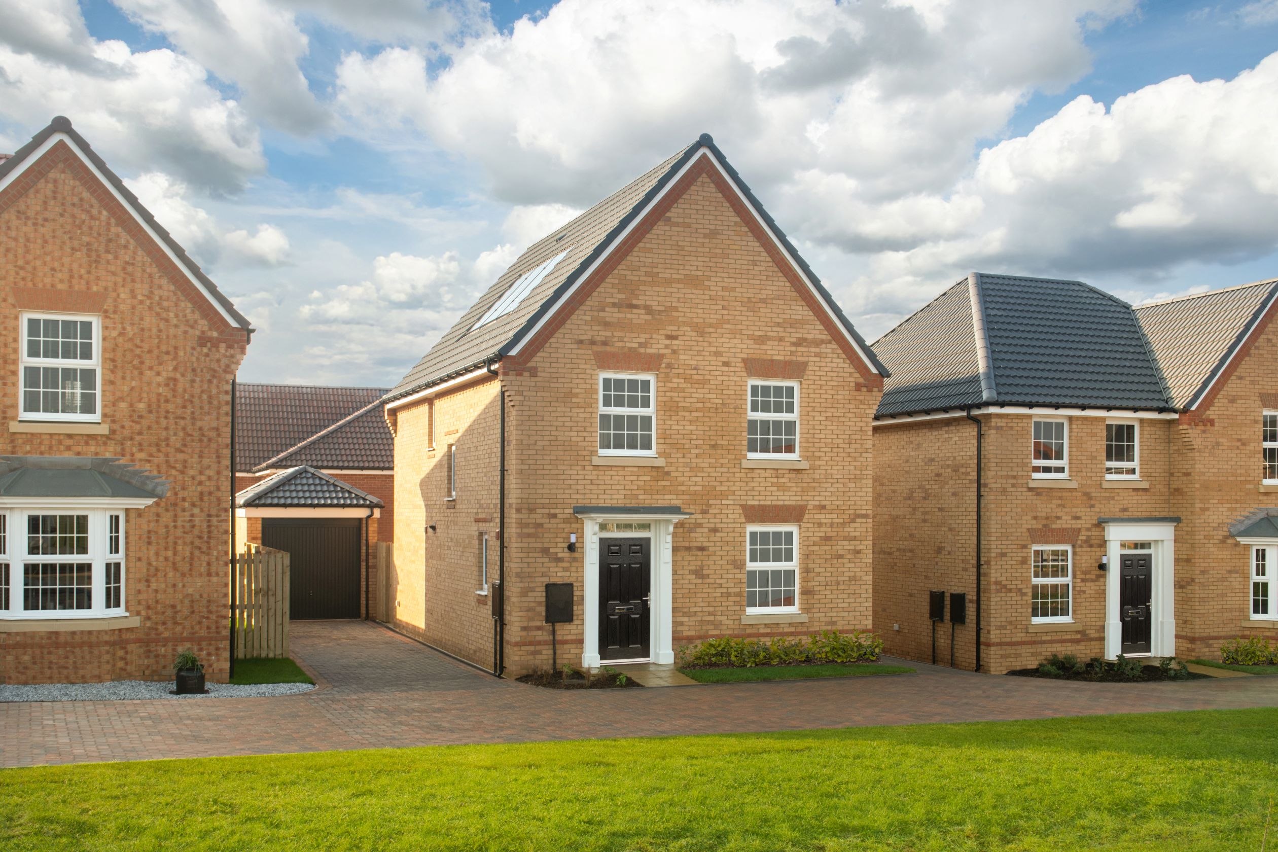 Outside view of 4 bedroom Ingleby home