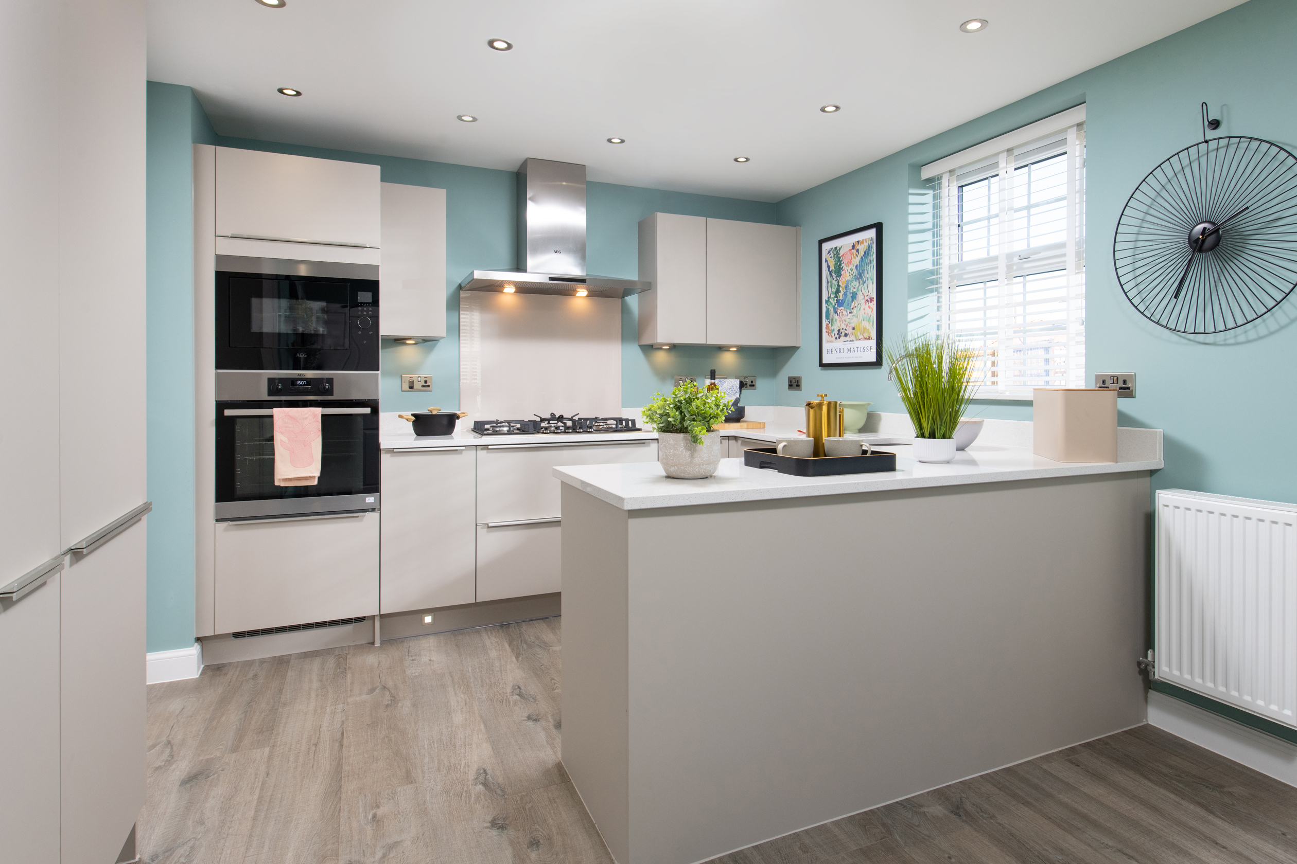 Inside view of 4 bedroom detached Hollinwood kitchen