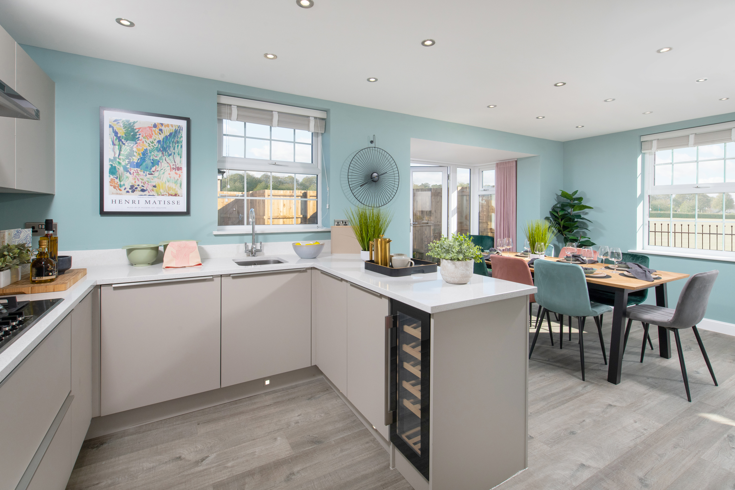 Inside view of 4 bedroom detached Hollinwood kitchen