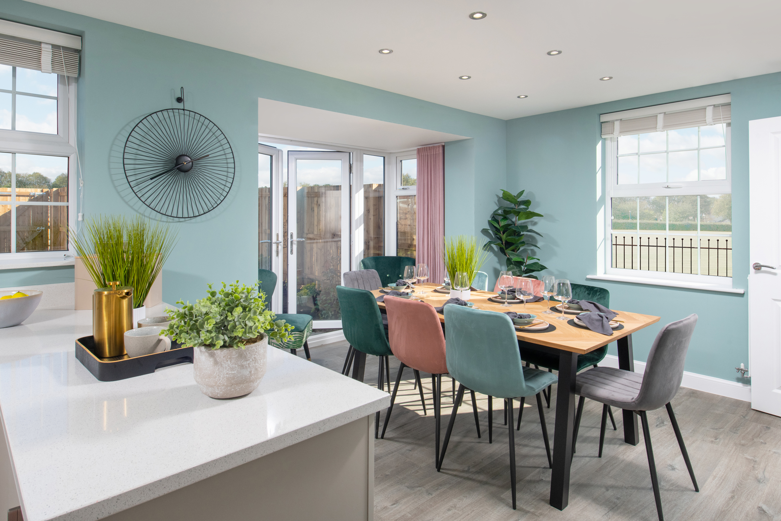 Inside view of 4 bedroom detached Hollinwood kitchen