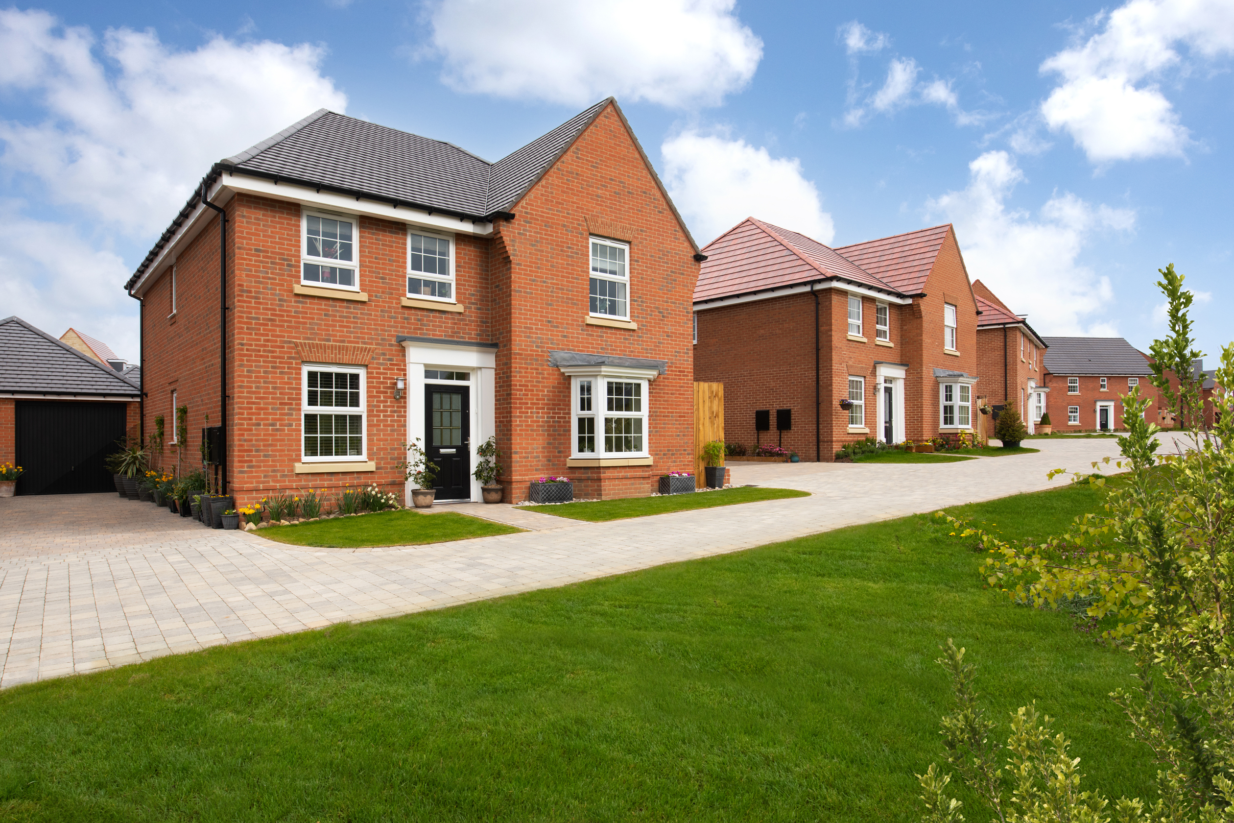 Outside view of 4 bedroom detached Holden home